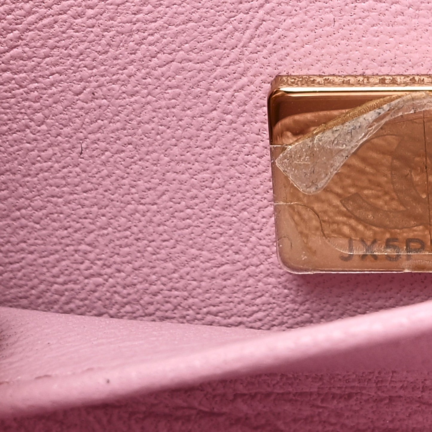 Caviar Quilted Small CC Vanity Case Pink