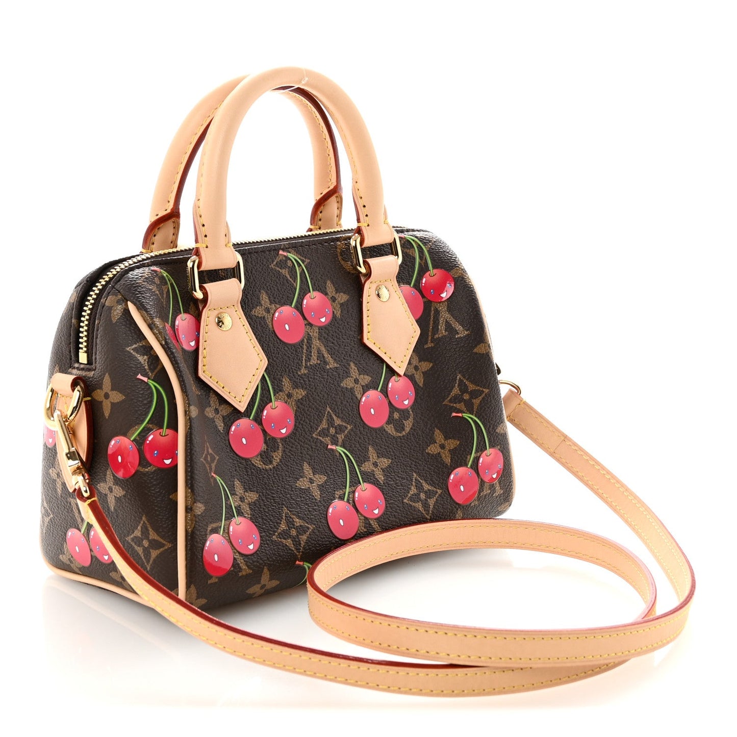 LV X TM Monogram Cerises Speedy Bandouliere 20