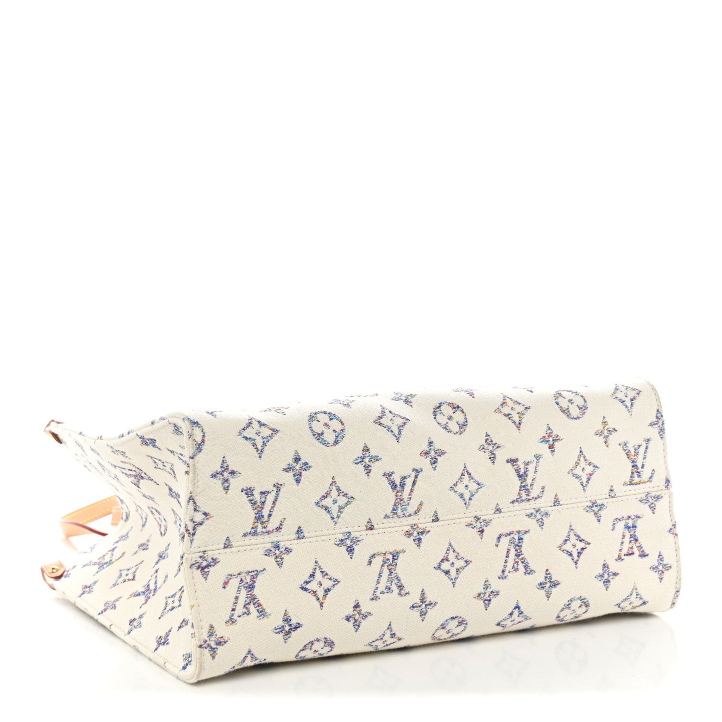 Monogram Jacquard Nautical Onthego MM Multicolor Beige