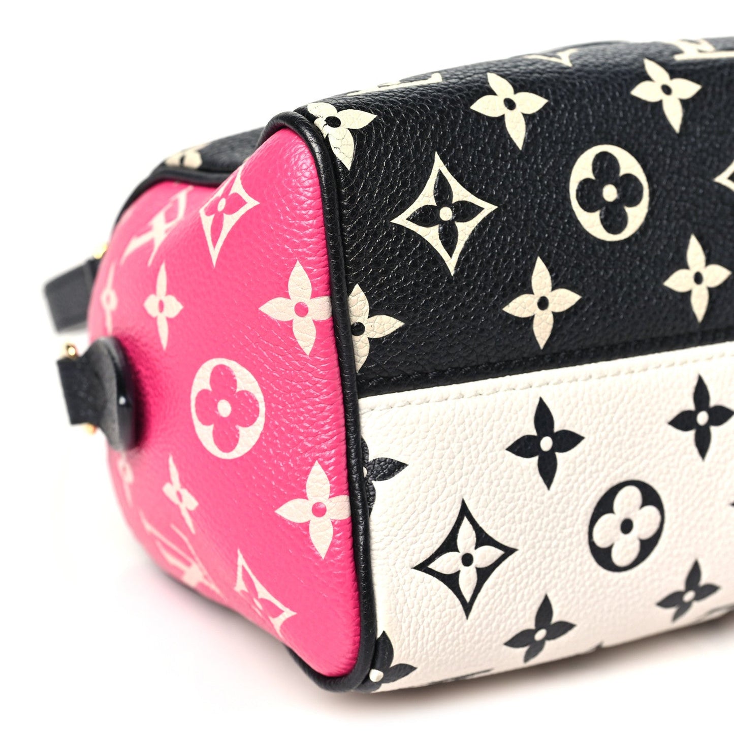 Empreinte Monogram Spring in the City Speedy Bandouliere 20 Black White Pink