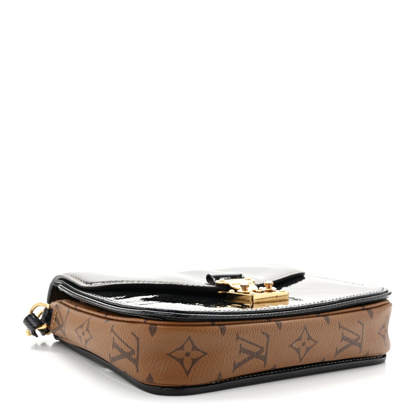 Shiny Epi Monogram Pochette Metis Mini Marine
