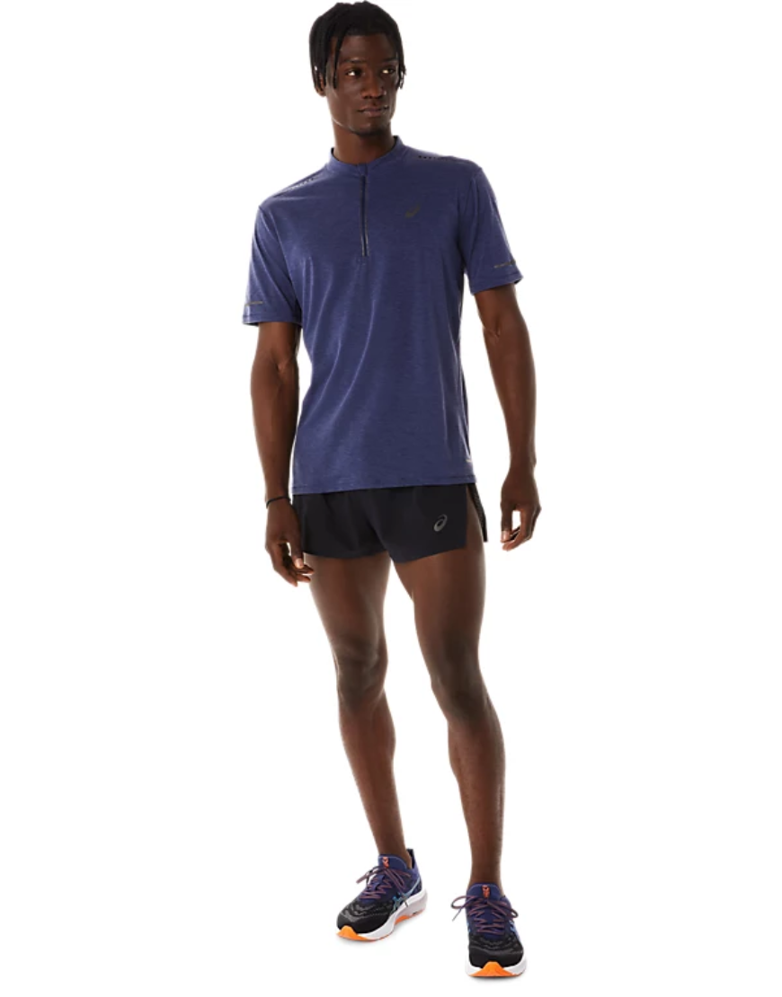 Men's Metarun 1/2 Zip Short Sleeve Top (2 Colours)