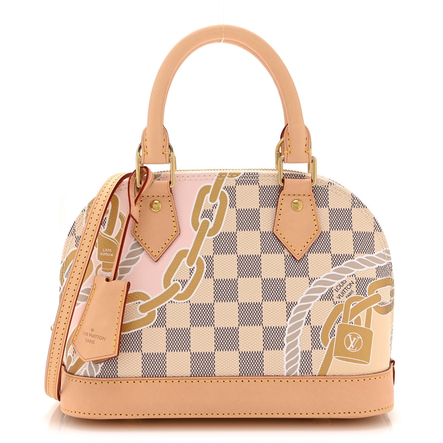Damier Azur Nautical Alma BB
