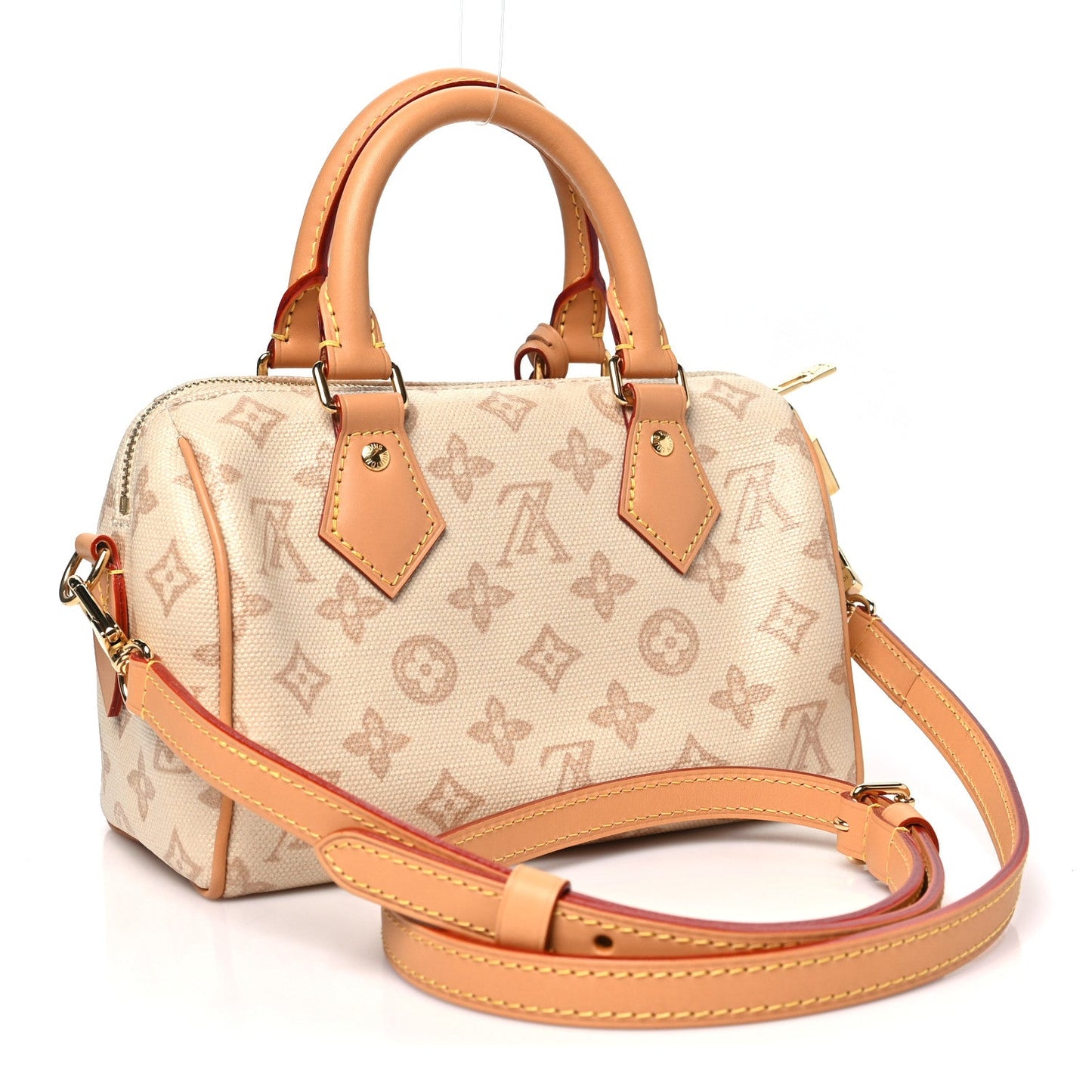 Monogram Origine Lin Speedy Bandouliere 20 Linen