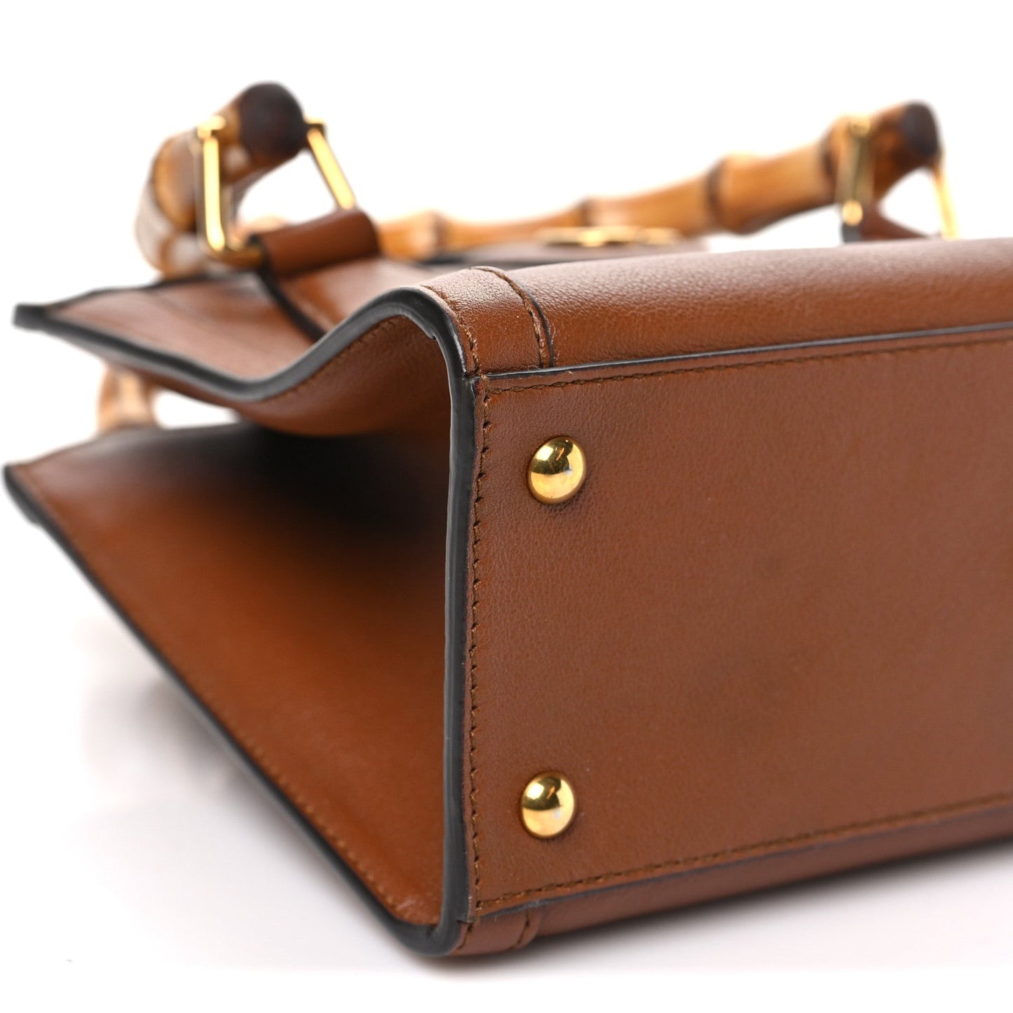 Wonka Grain Calfskin Mini Diana Tote Bag Cuir