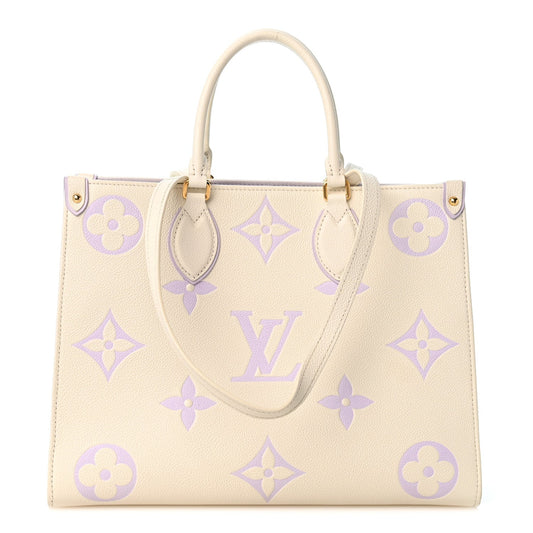 Empreinte Monogram Giant Onthego MM Latte Bubble Tea