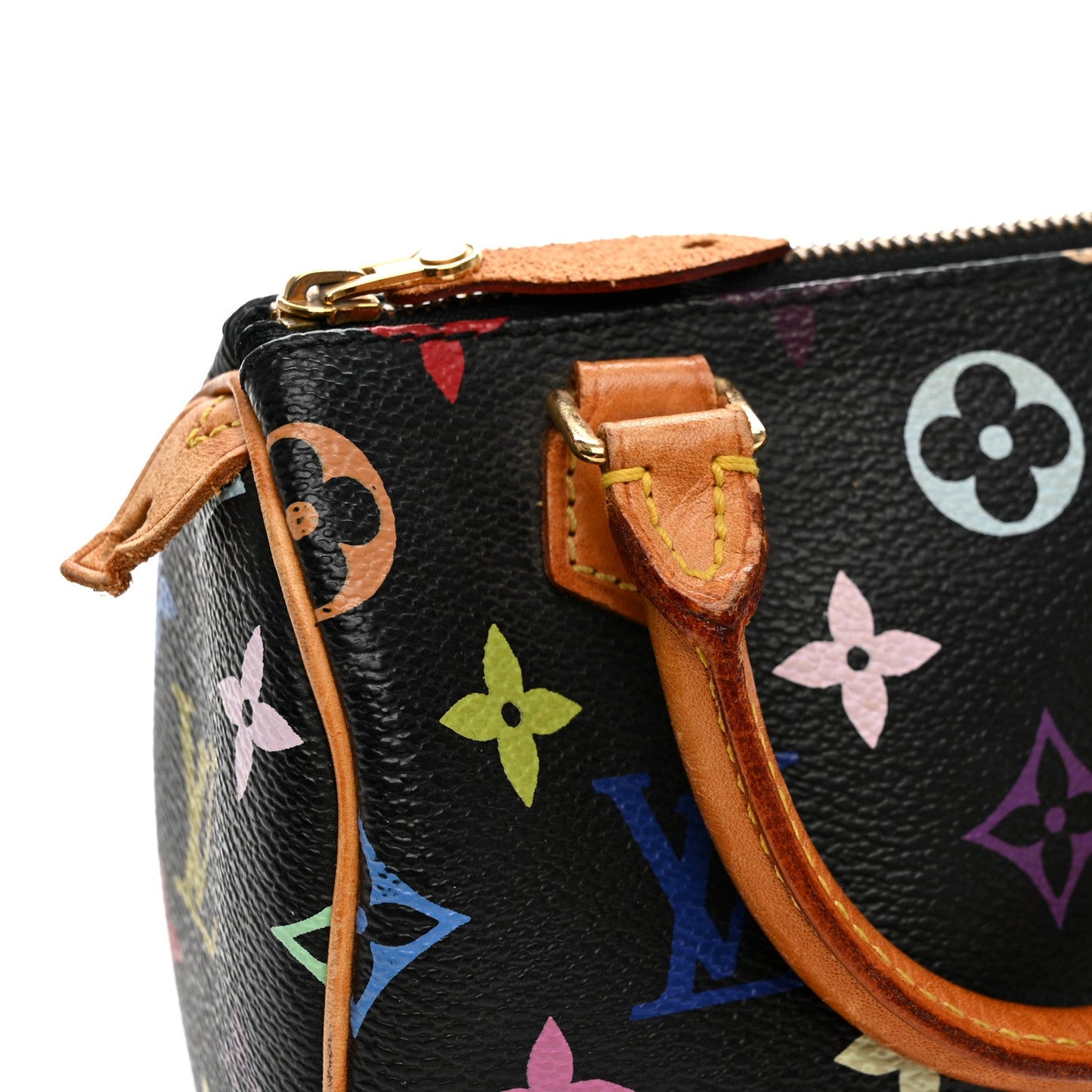 Monogram Multicolor Mini Sac HL Speedy Black