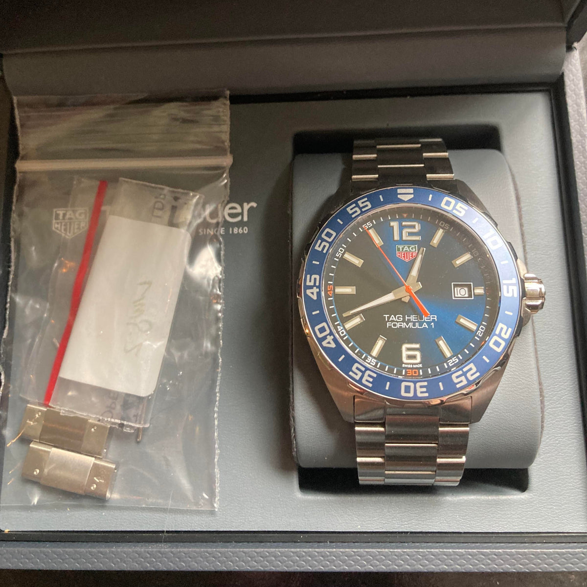 Tag Heuer Formula 1 Blue Dial Watch for Men - WAZ1010.BA0842
