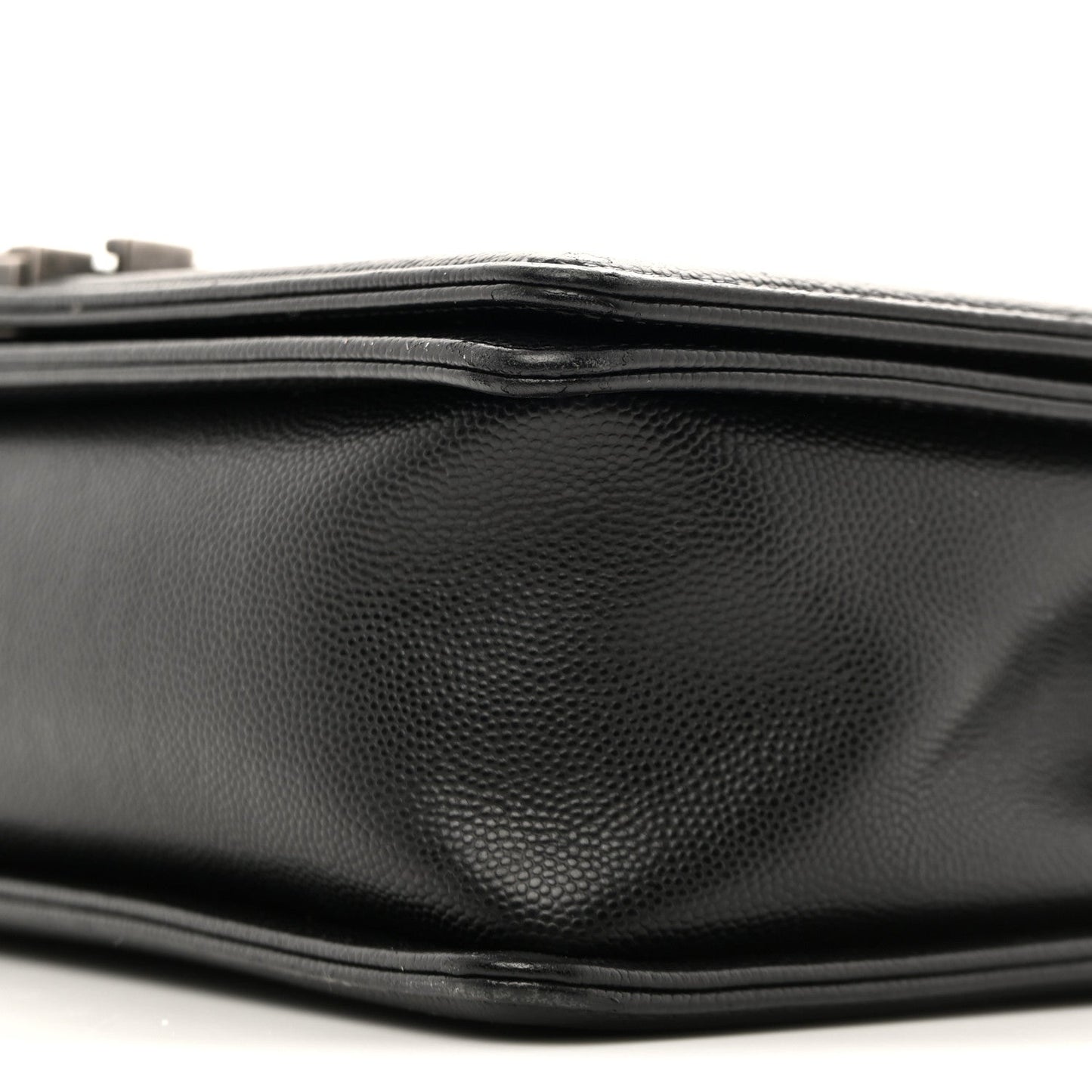 Caviar Quilted New Medium Boy Flap Black