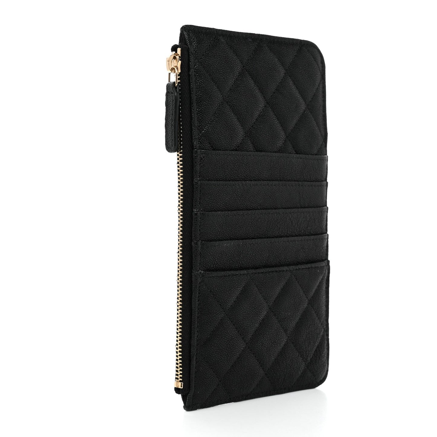 Caviar Quilted Boy iPhone Pouch Black