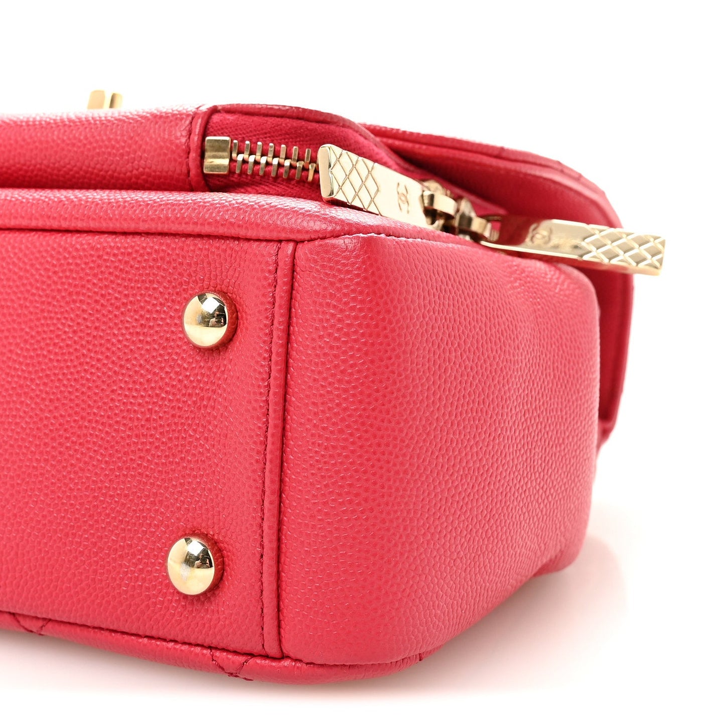 Caviar Quilted Medium Business Affinity Flap Pink
