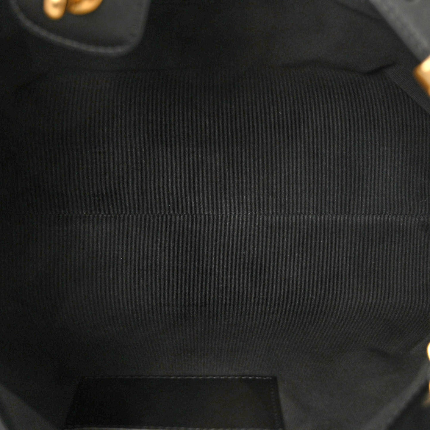 Calfskin Quilted Small Coco Base Shopping Bag Black