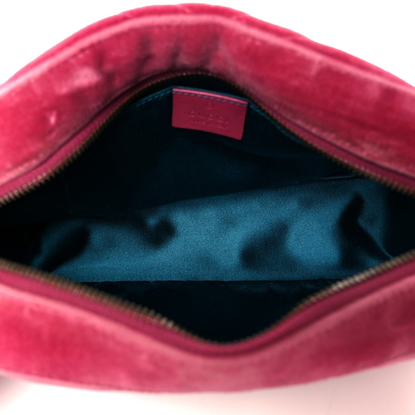 Velvet Matelasse Small GG Marmont Chain Shoulder Bag Light Raspberry Rose