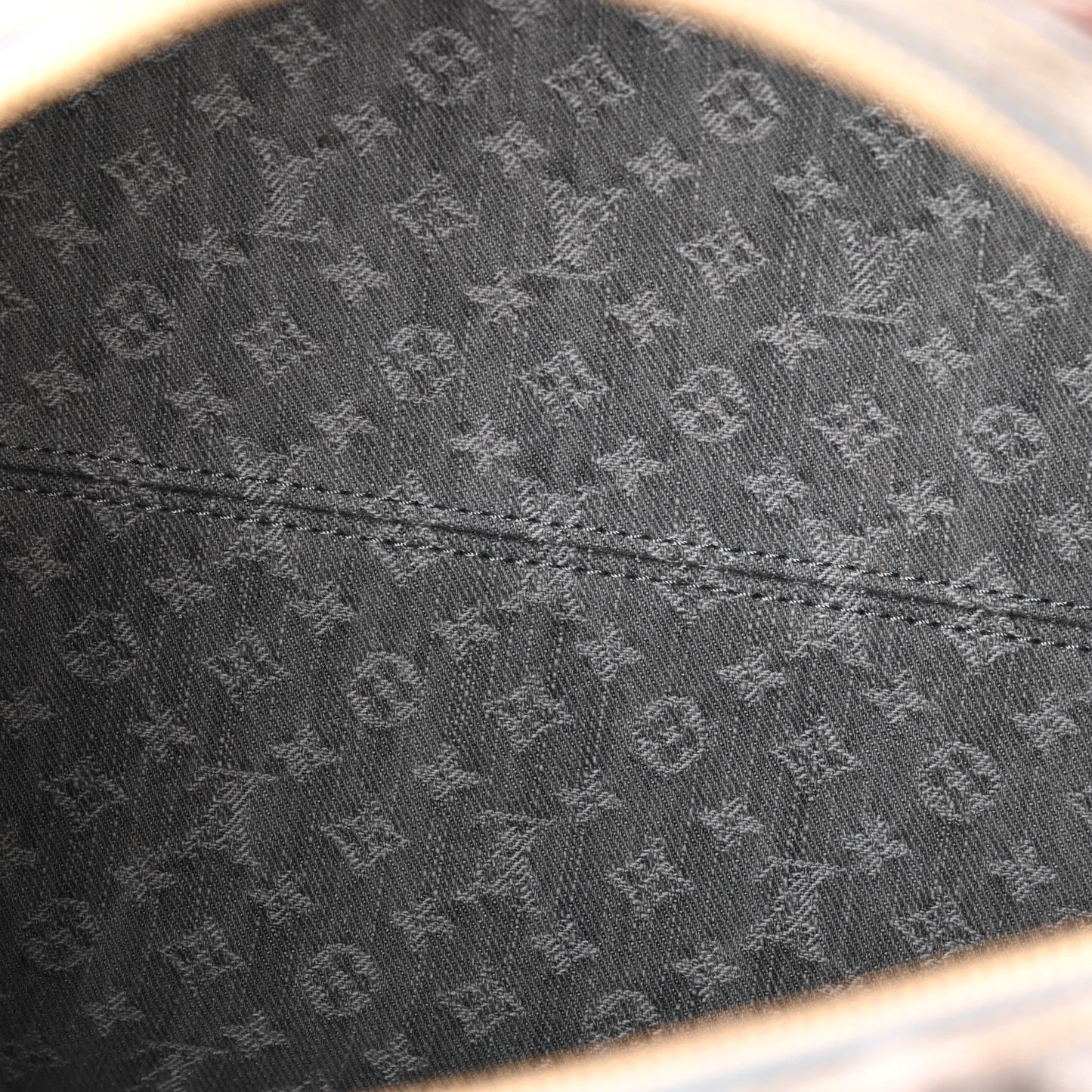 Monogram Denim Speedy Soft 30 Washed Gray