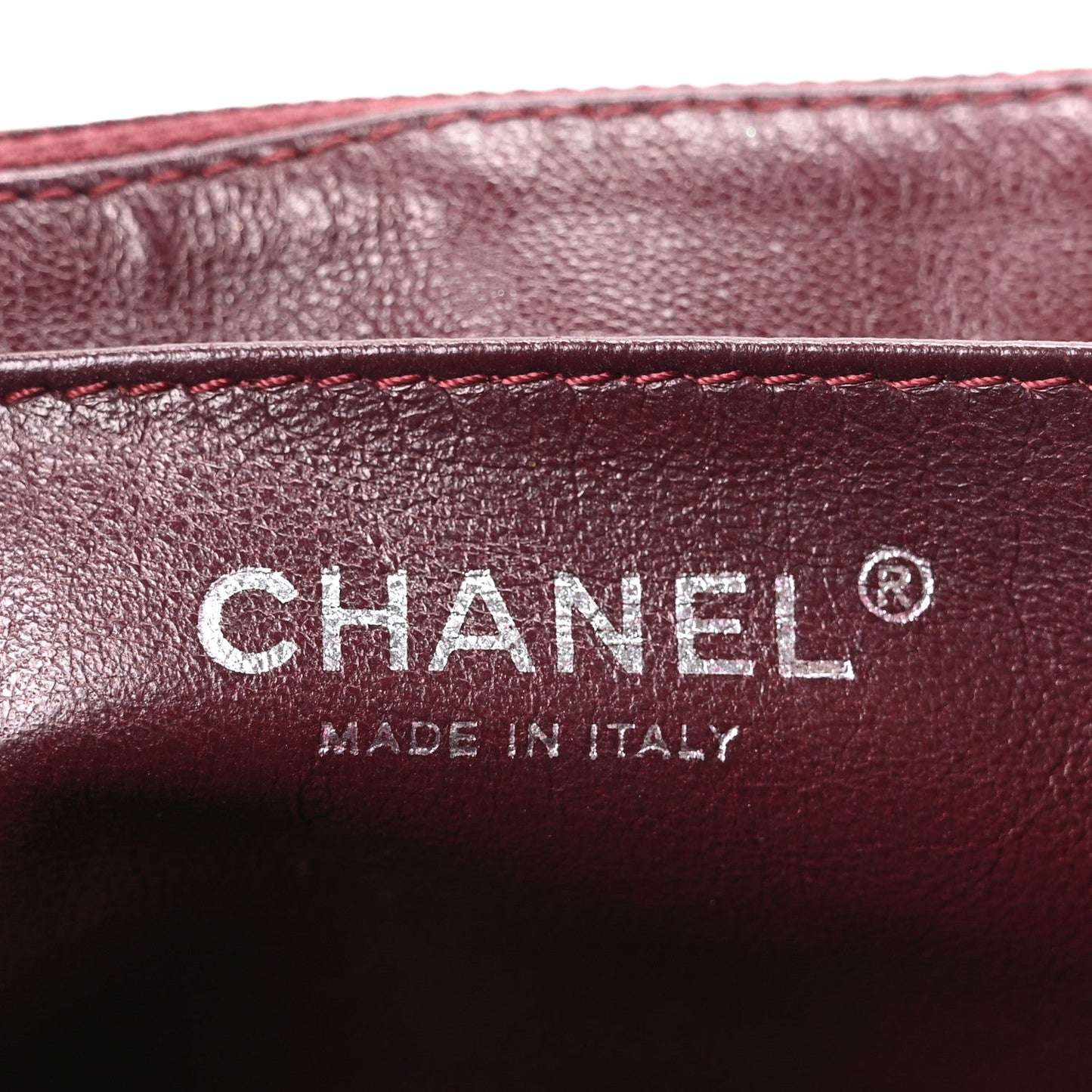 Lambskin Quilted Jumbo Single Flap Black