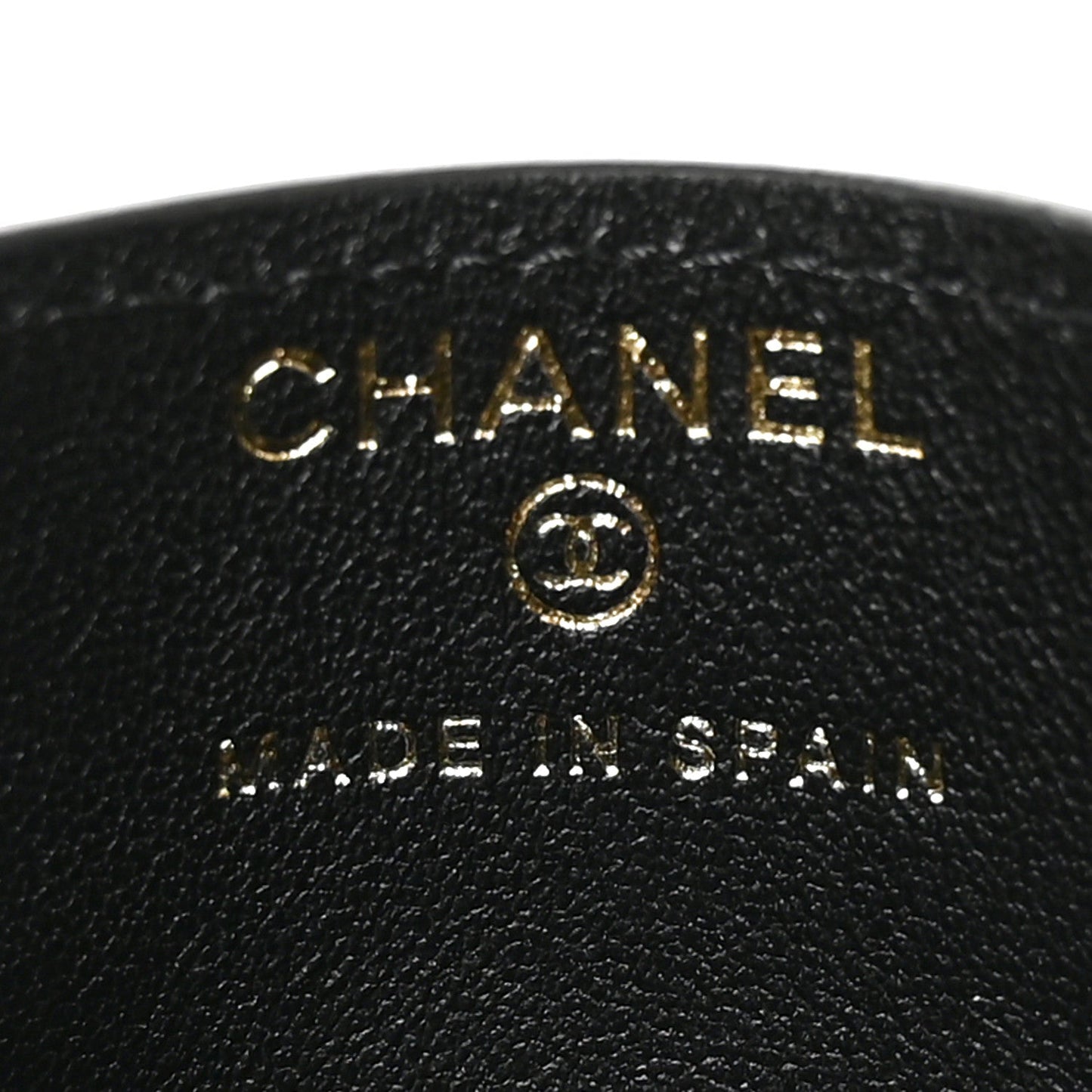 Calfskin Lizard Embossed Zip Card Holder Black Black