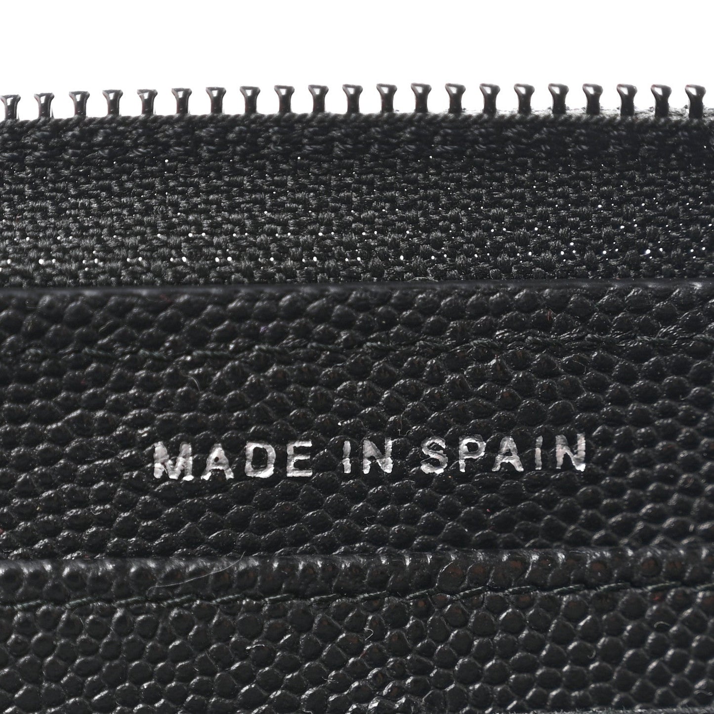 Caviar Quilted Boy Long Zip Around Wallet Black