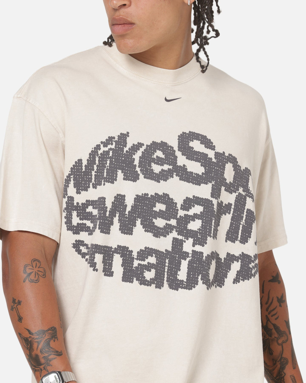 Nike Sportswear City T-Shirt Lt Orewood Brown