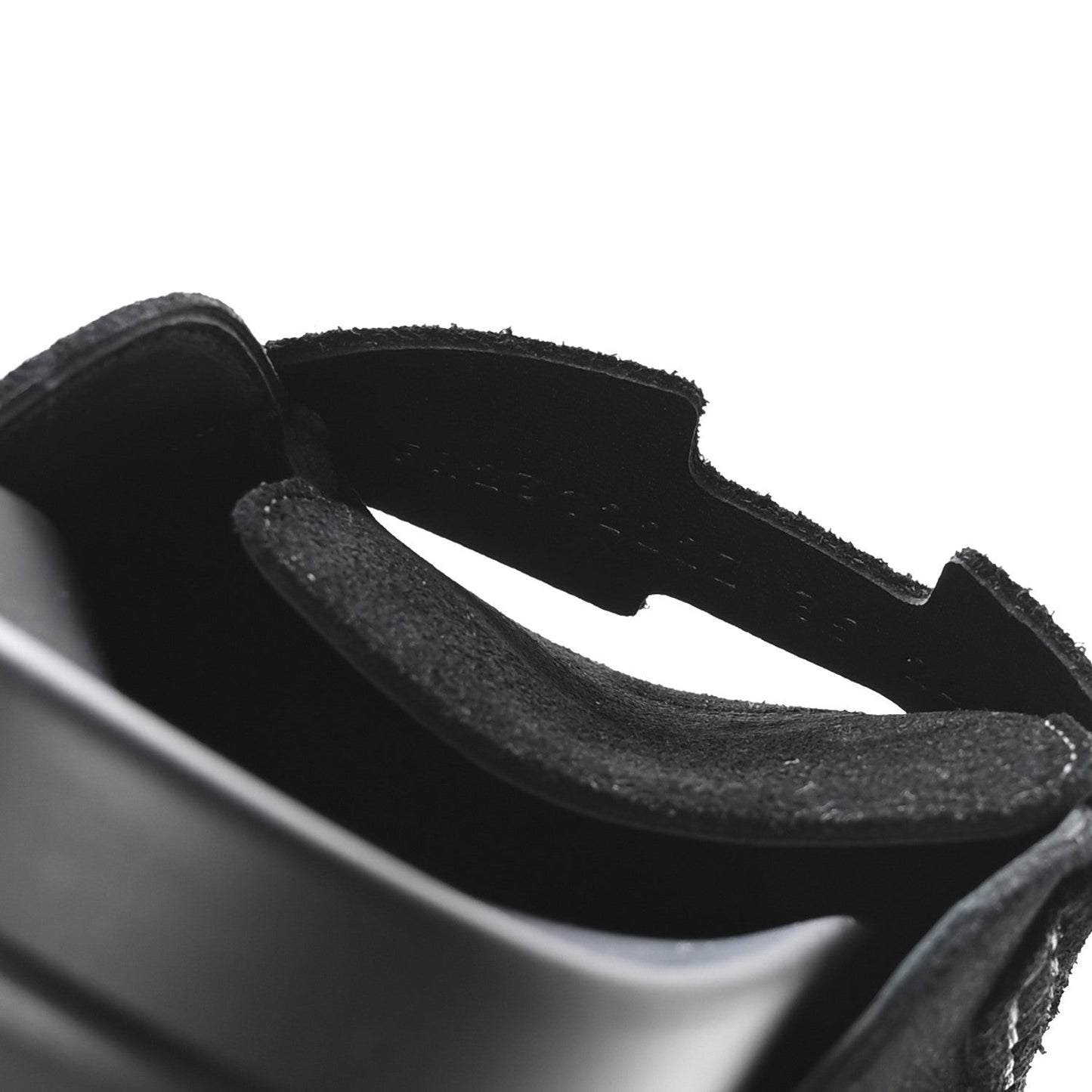 Suede Calfskin Go Mules 35 Black