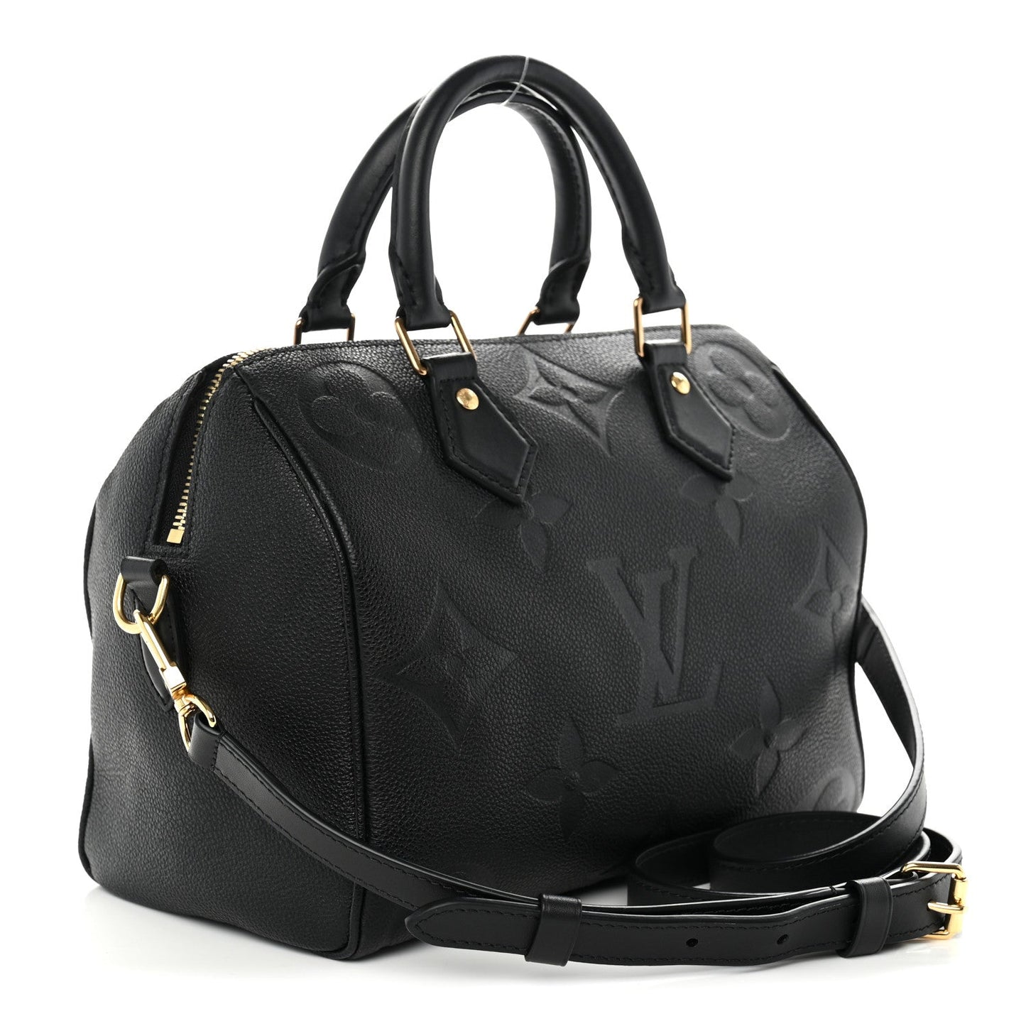 Empreinte Monogram Giant Speedy Bandouliere 25 Black