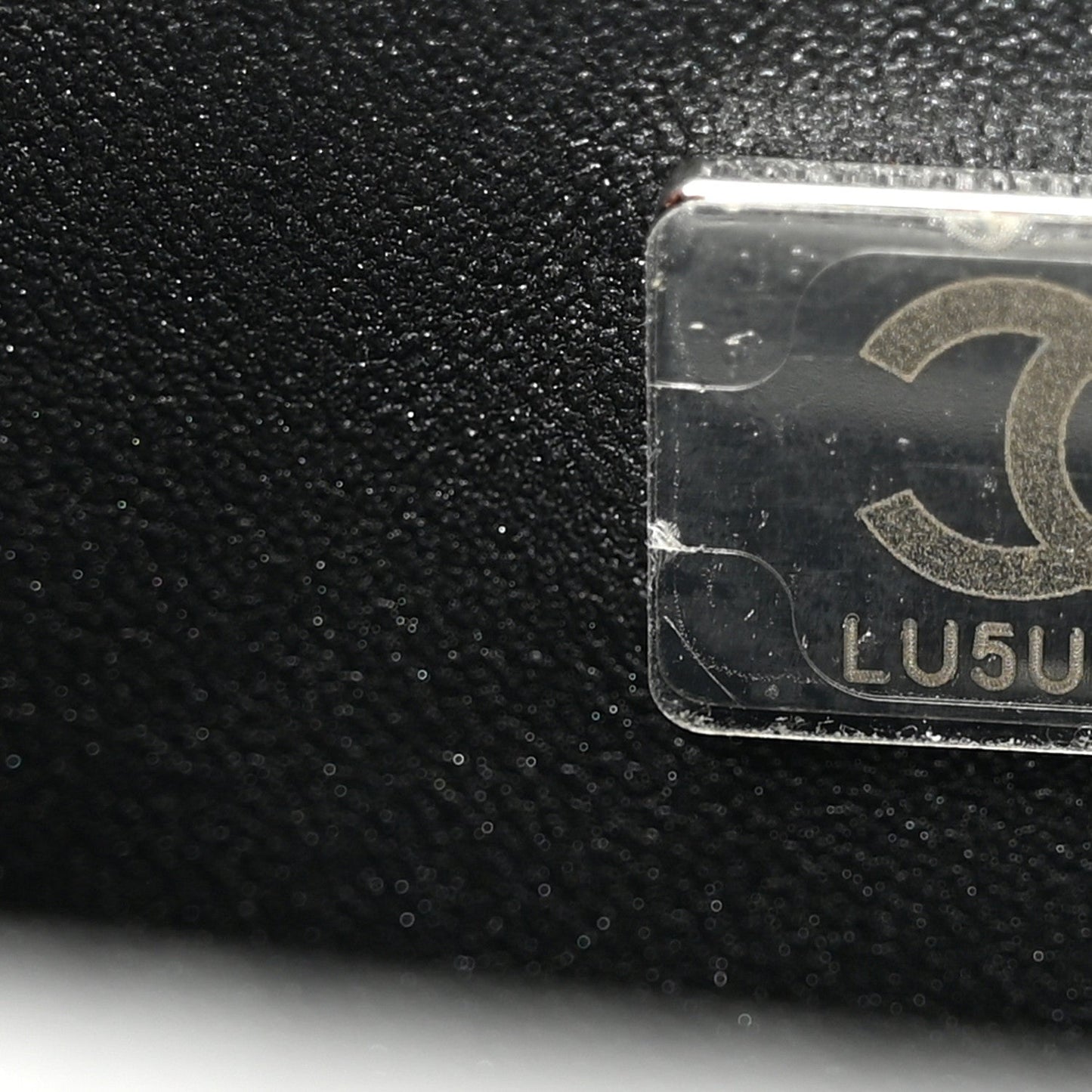 Lambskin Quilted Mini Rectangular Flap So Black