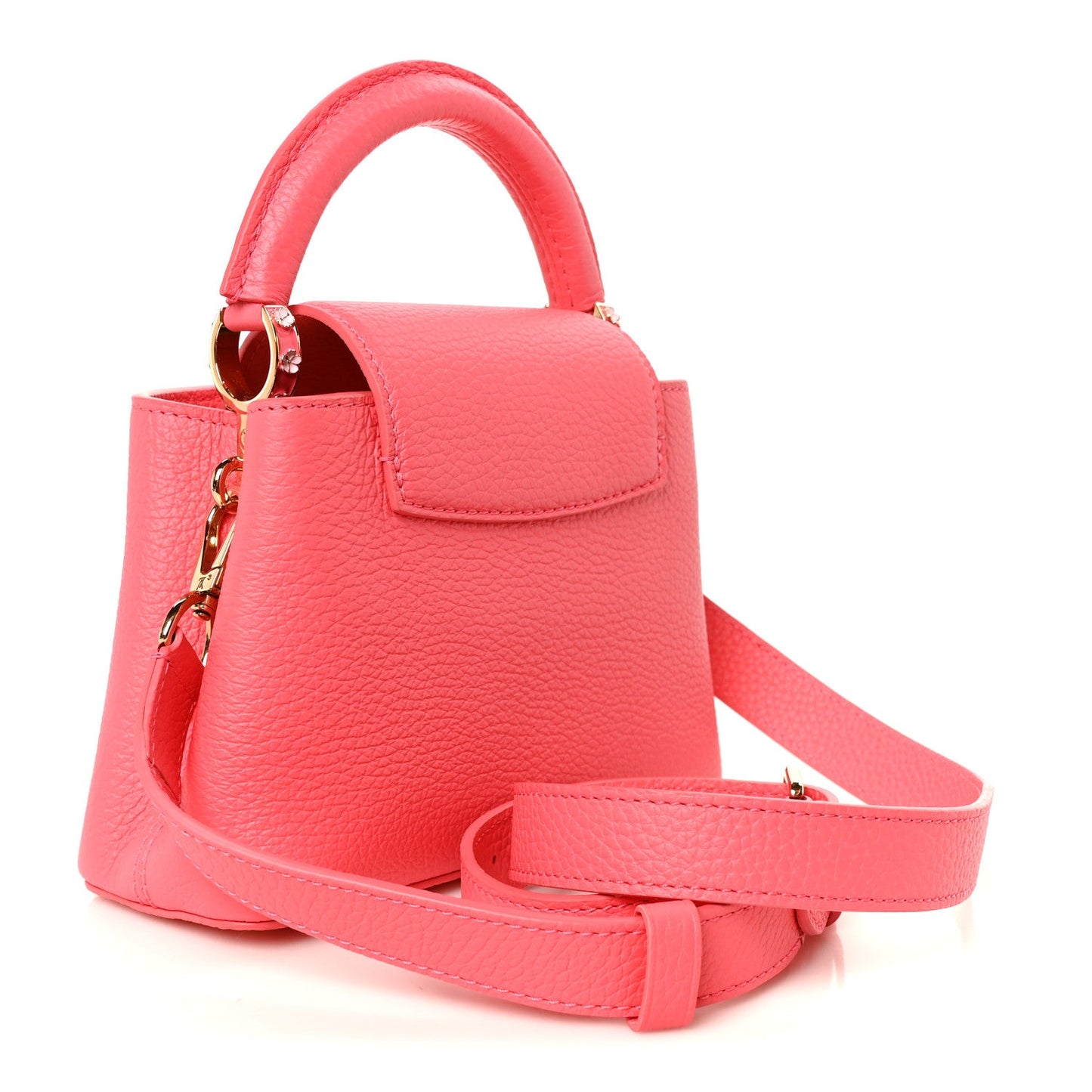 Taurillon LV Bloom Capucines Mini Pink Sky
