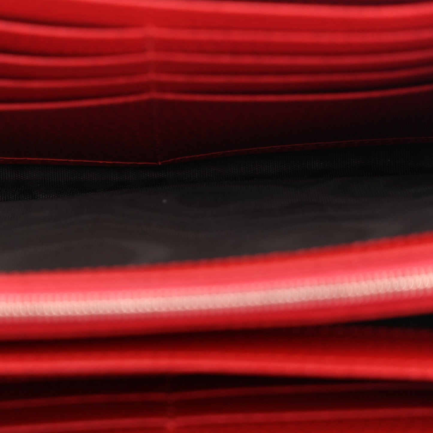 Calfskin Mini Dionysus Chain Wallet Hibiscus Red