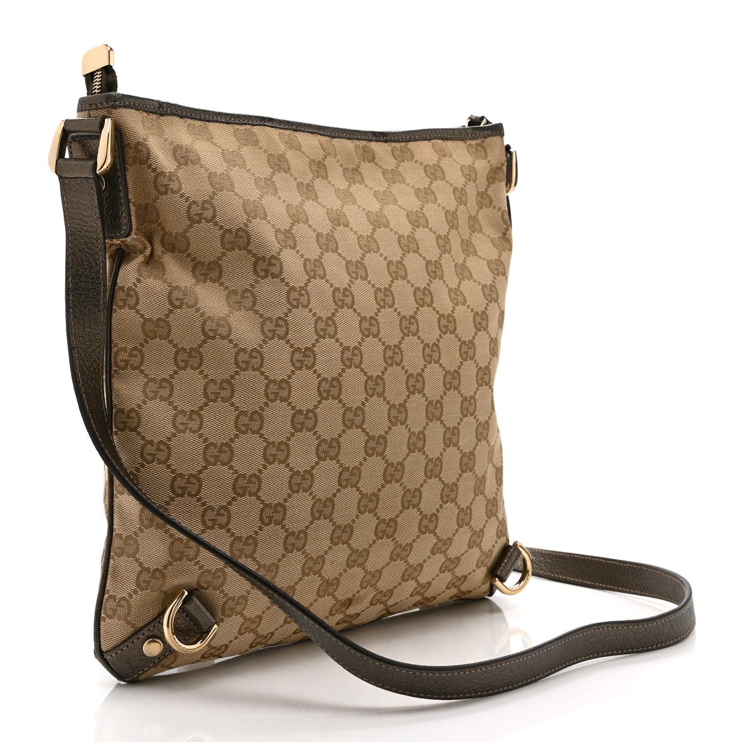 Monogram Abbey Messenger Bag Pewter