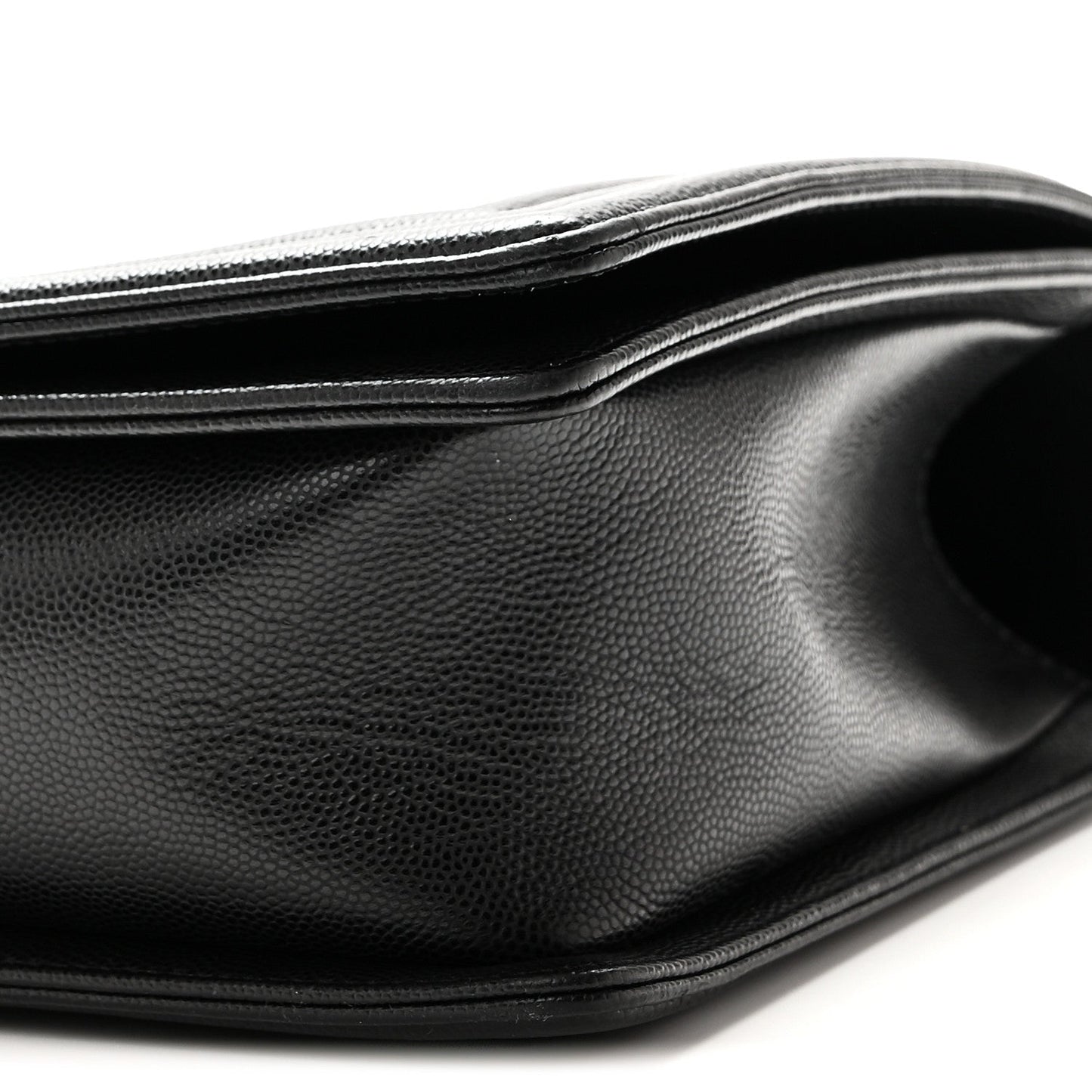 Caviar Quilted New Medium Boy Flap Black