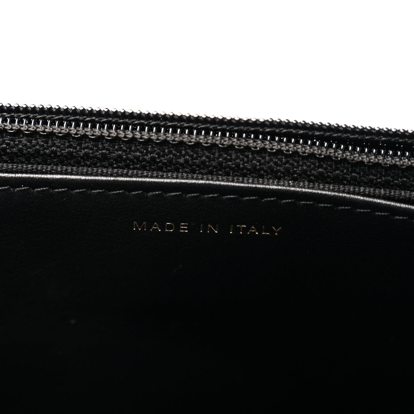Shiny Crumpled Calfskin Quilted Chanel 19 Wallet On Chain WOC Black