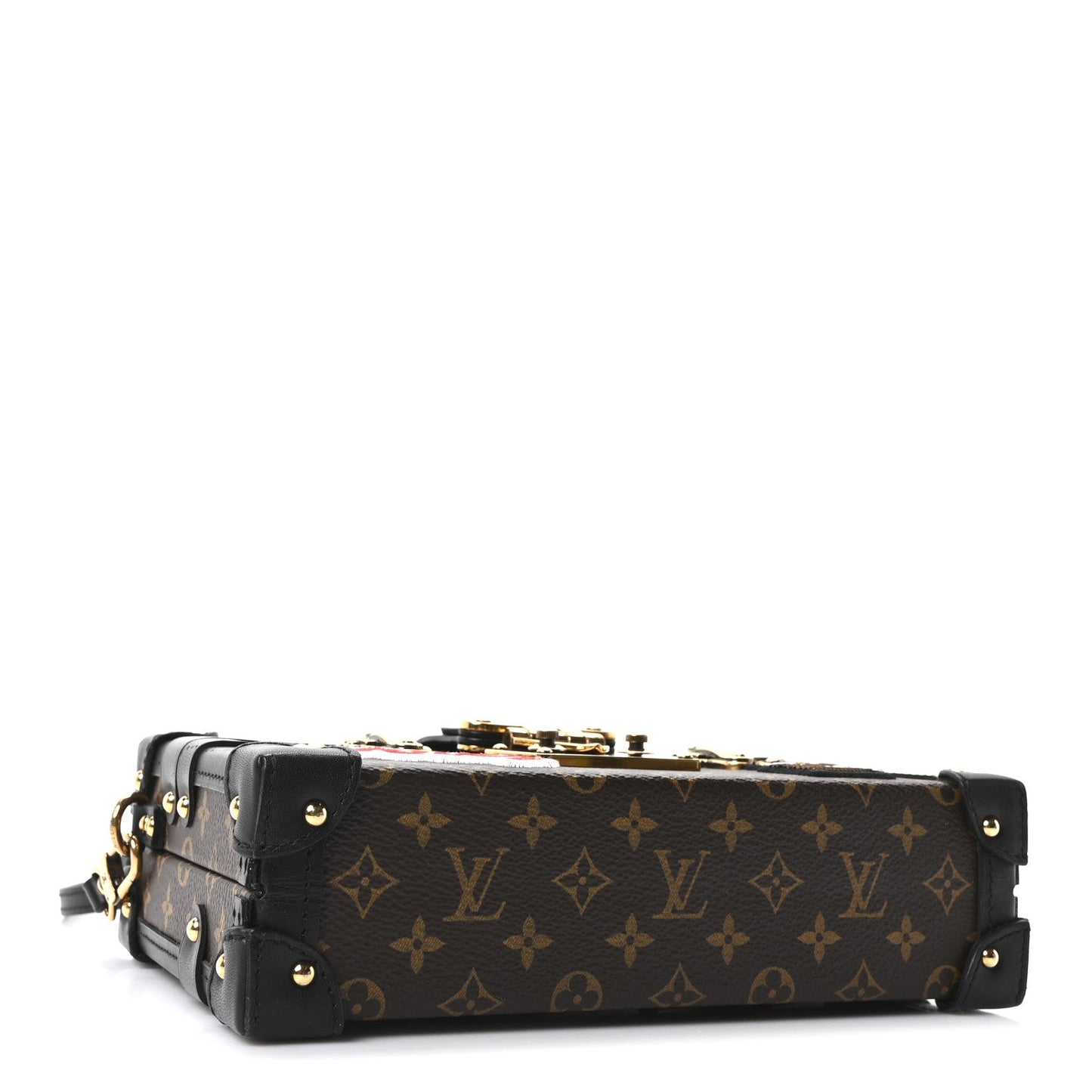 Monogram Patches Petite Malle Black