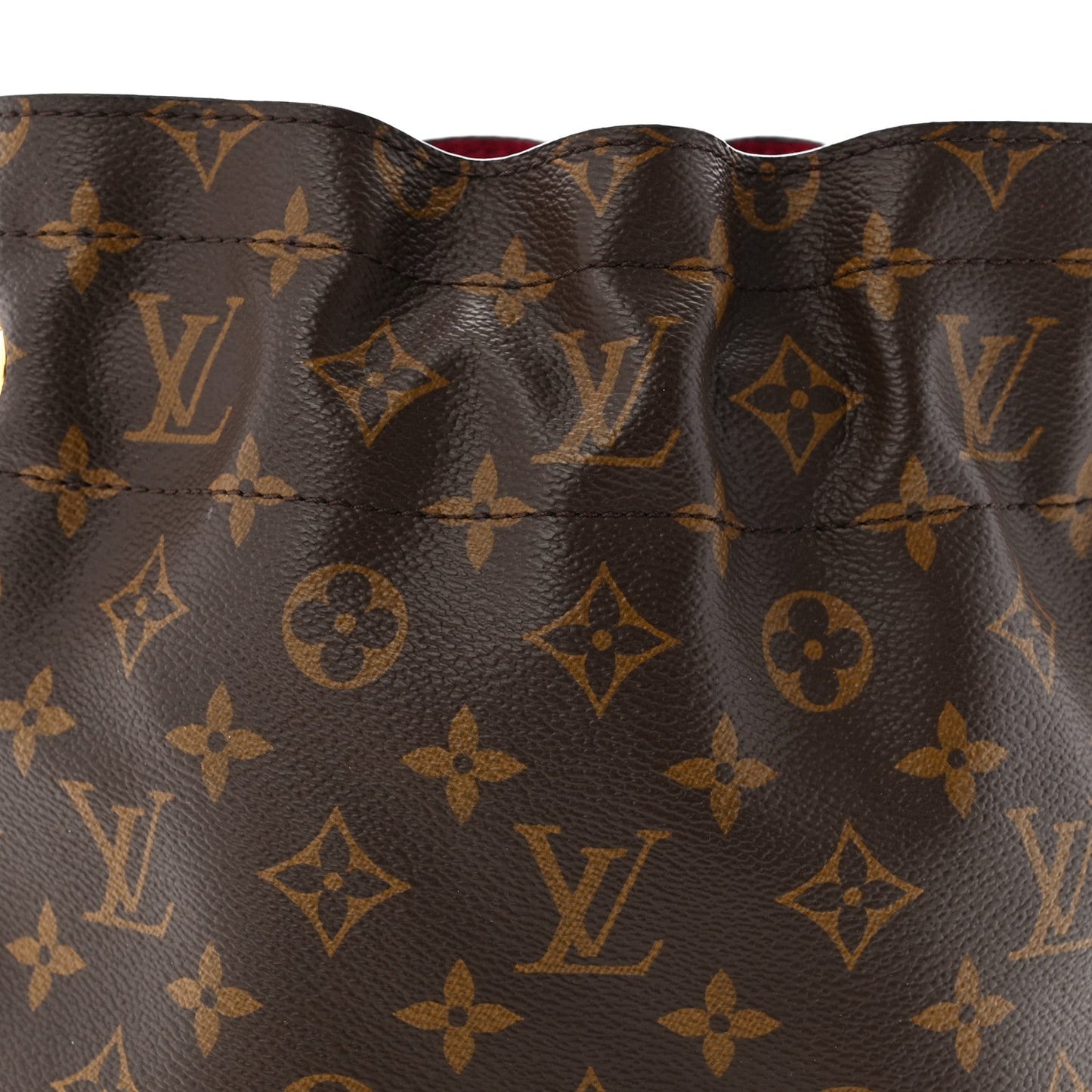 Monogram Pouch Noe Fuchsia