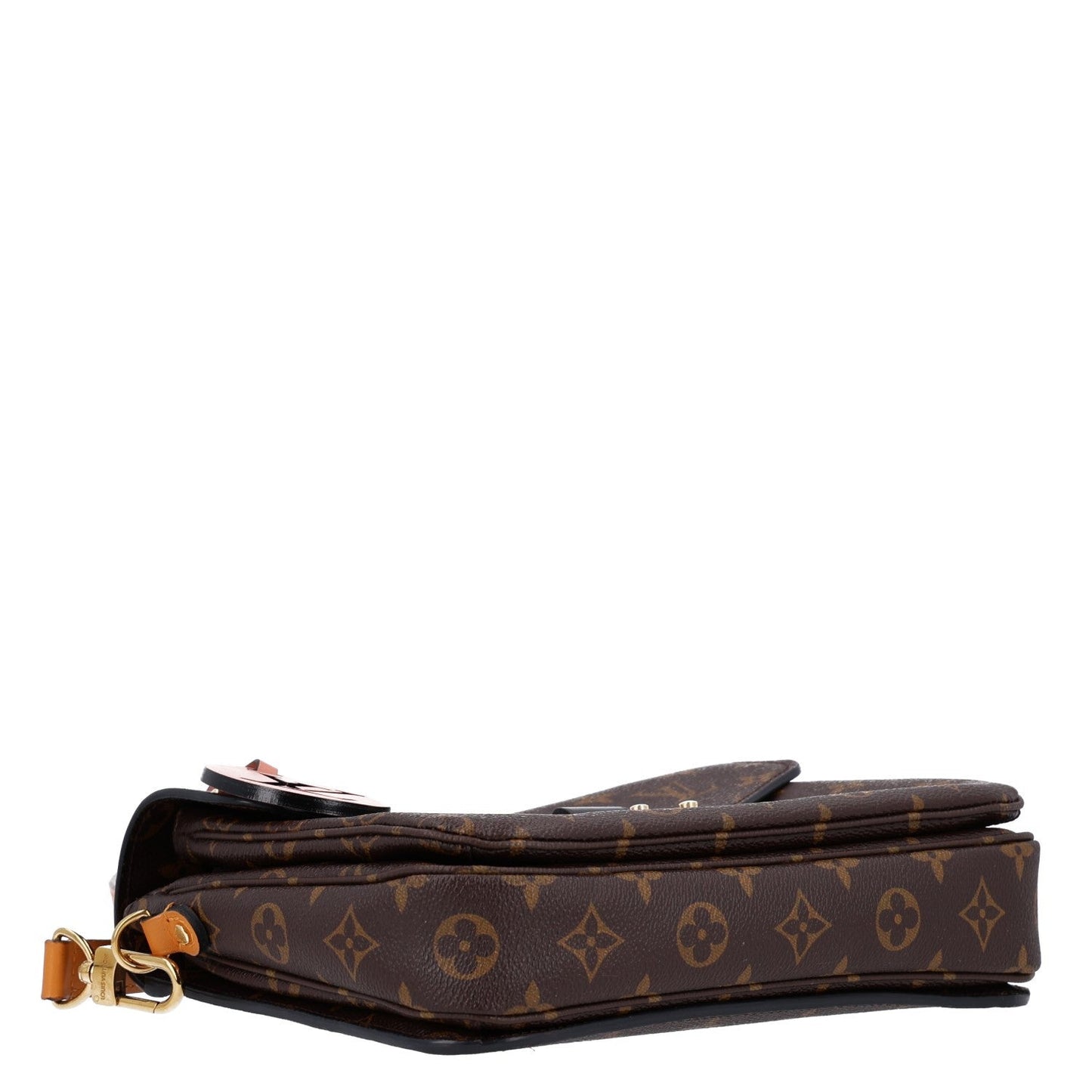 Monogram Braided Pochette Metis Coquelicot
