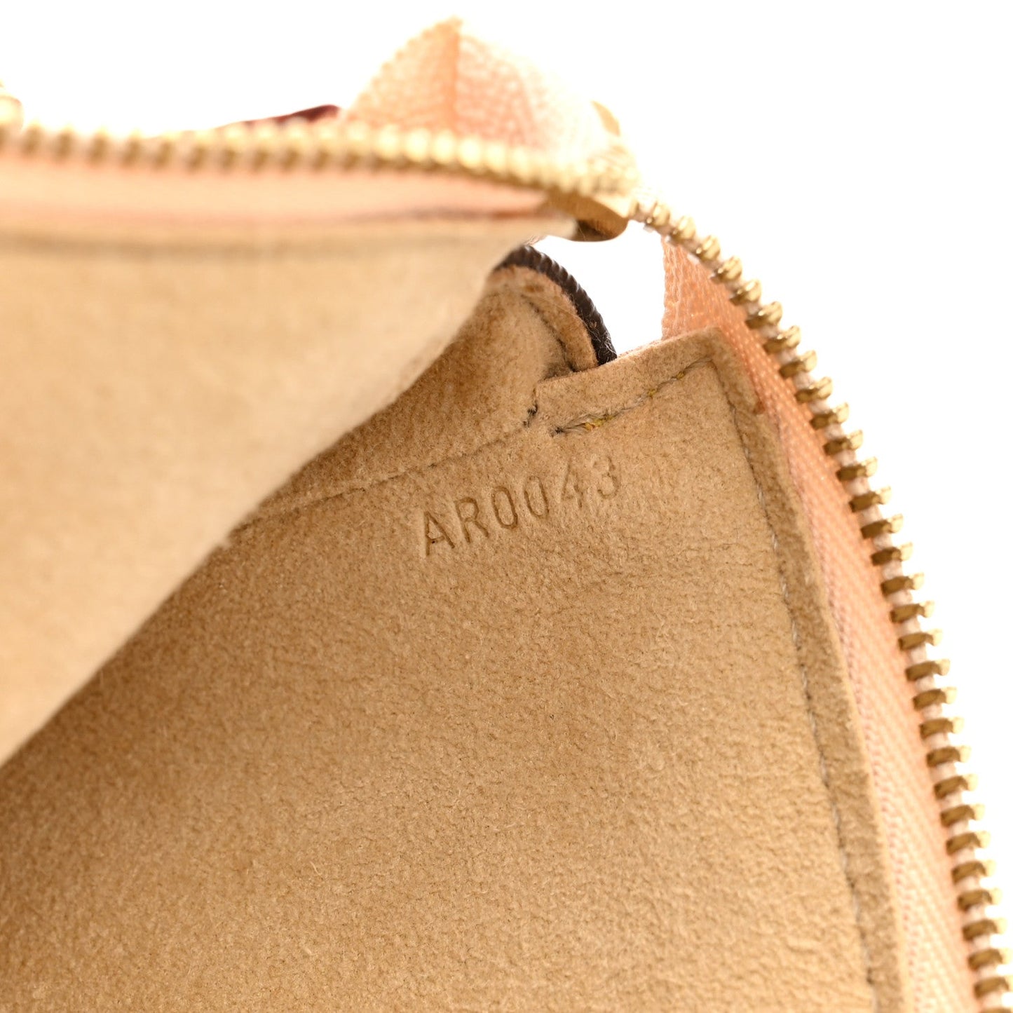 Monogram Cherry Blossom Pochette Accessories Brown
