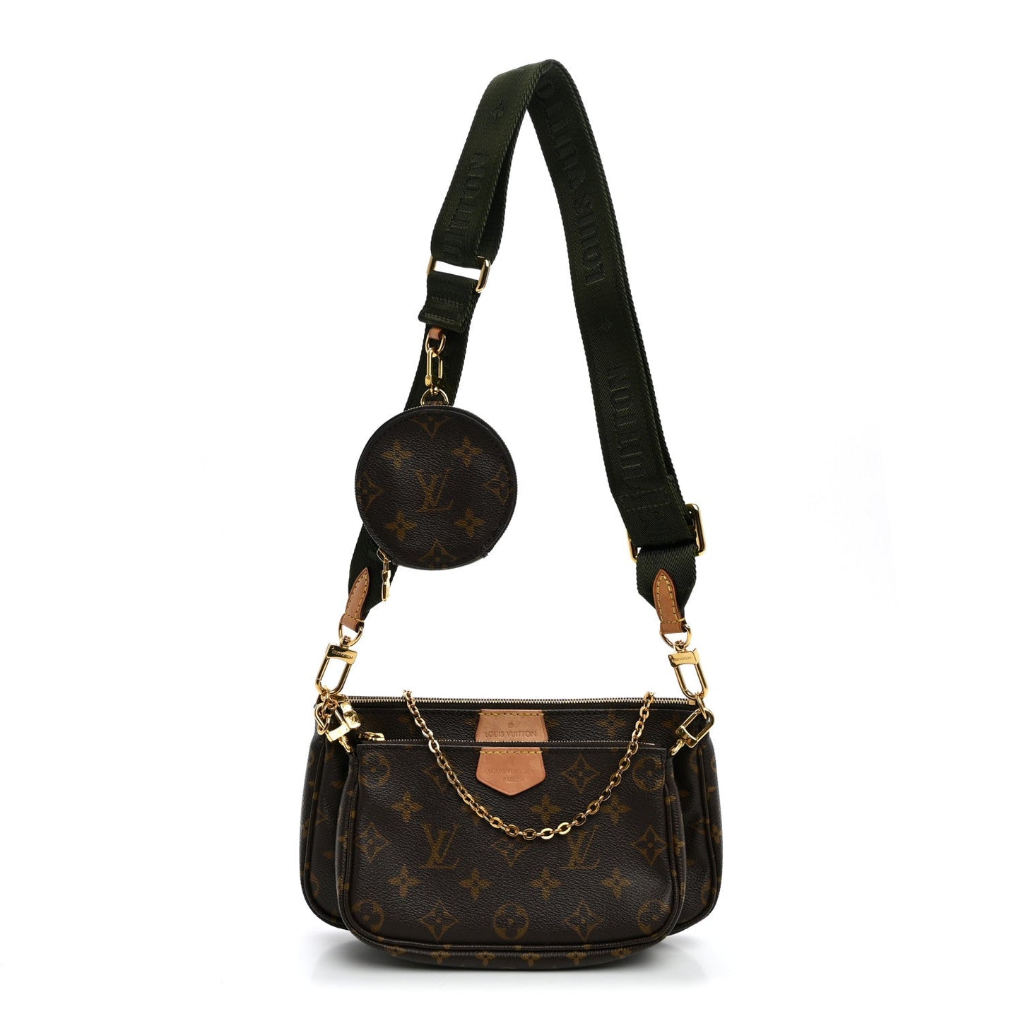Monogram Multi Pochette Accessories Kaki