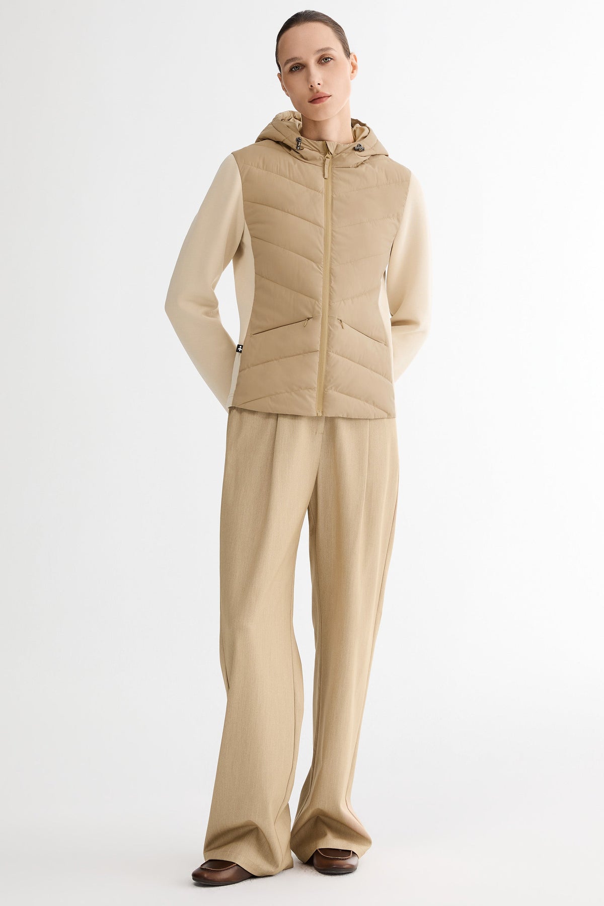 Air-Layer Lightweight Jacket with Hood
