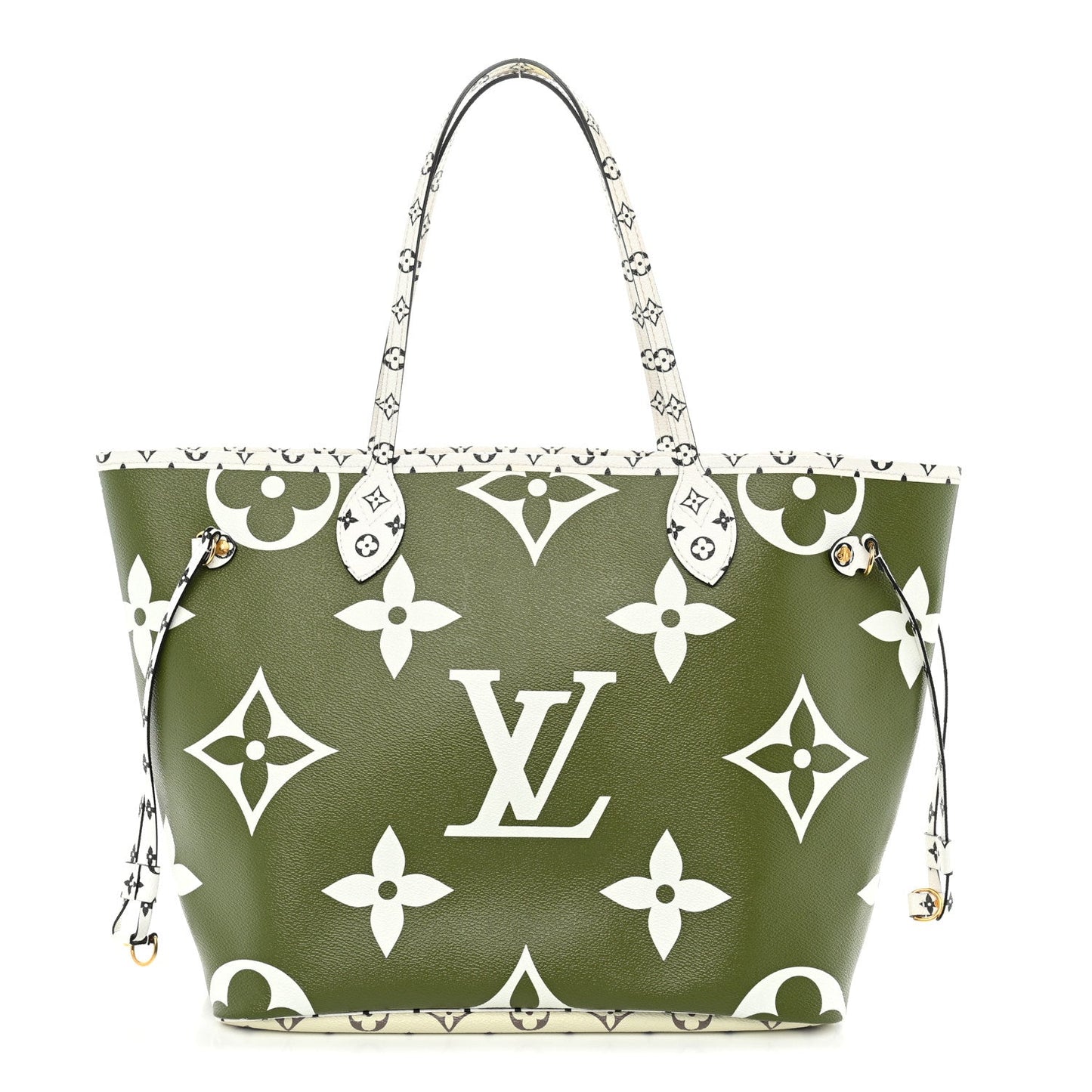 Monogram Giant Neverfull MM Kaki
