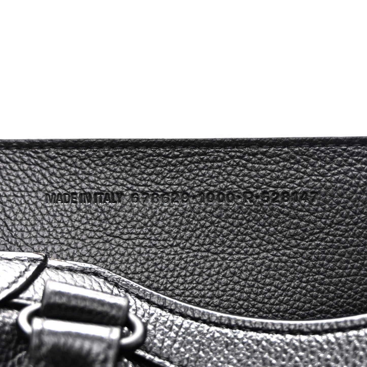 Grained Calfskin Neo Classic Black Hardware S City Black