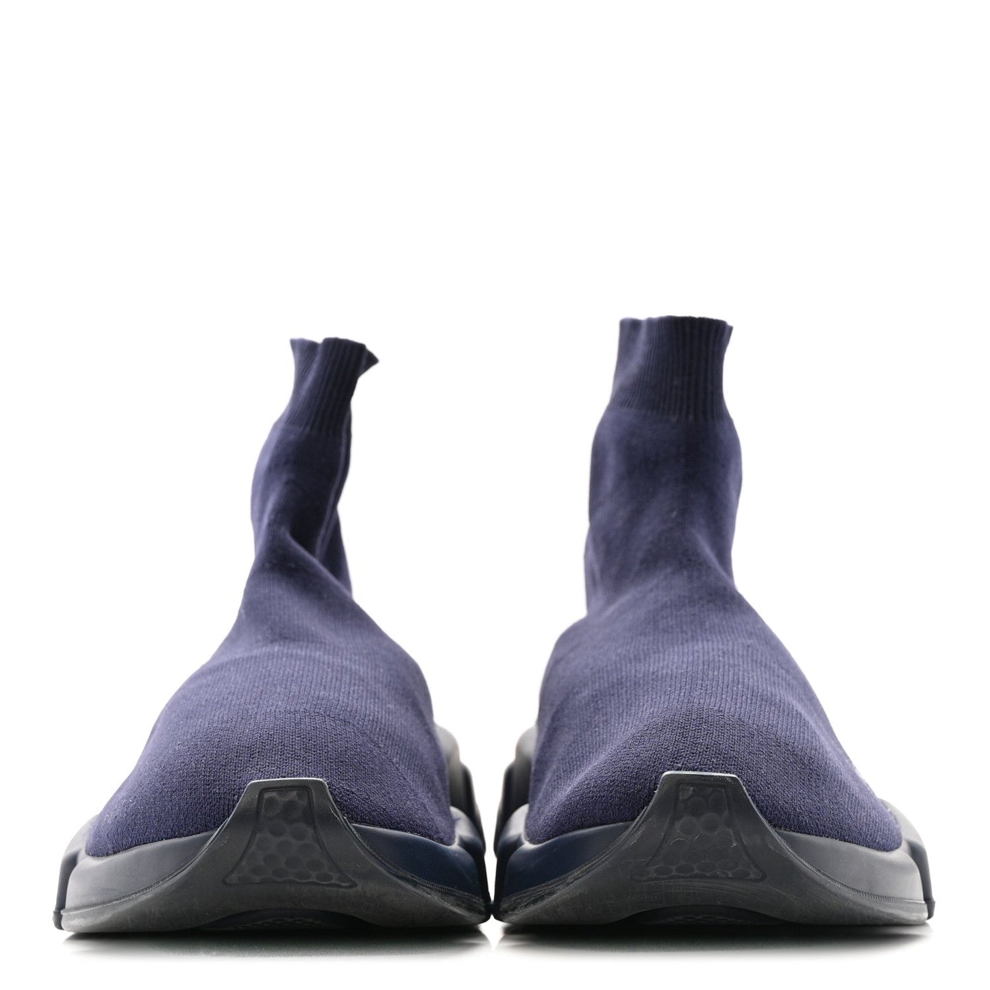 Neoprene Knit Mens Speed Sneakers 42 Bleu Marine