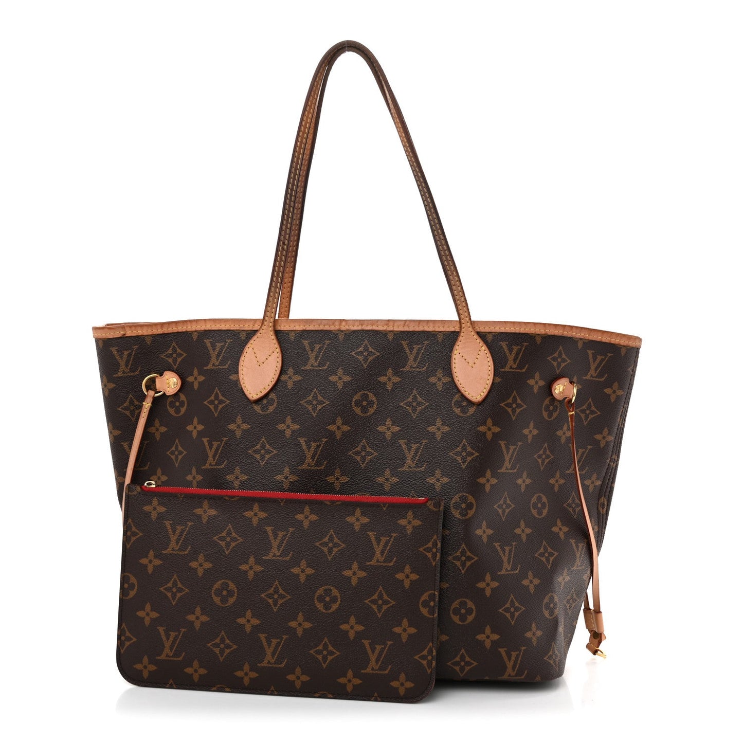 Monogram Neo Neverfull MM Cherry