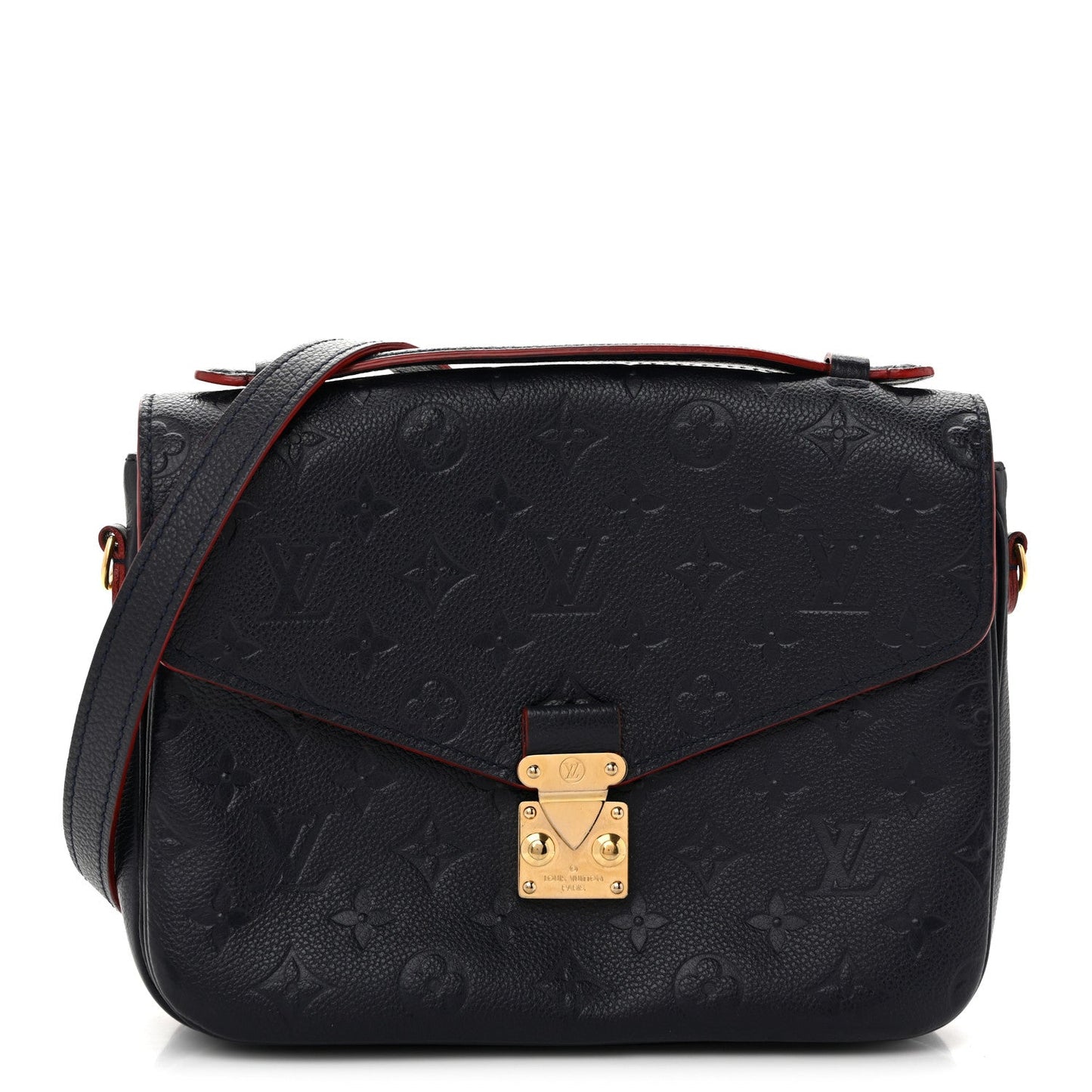 Empreinte Pochette Metis Marine Rouge