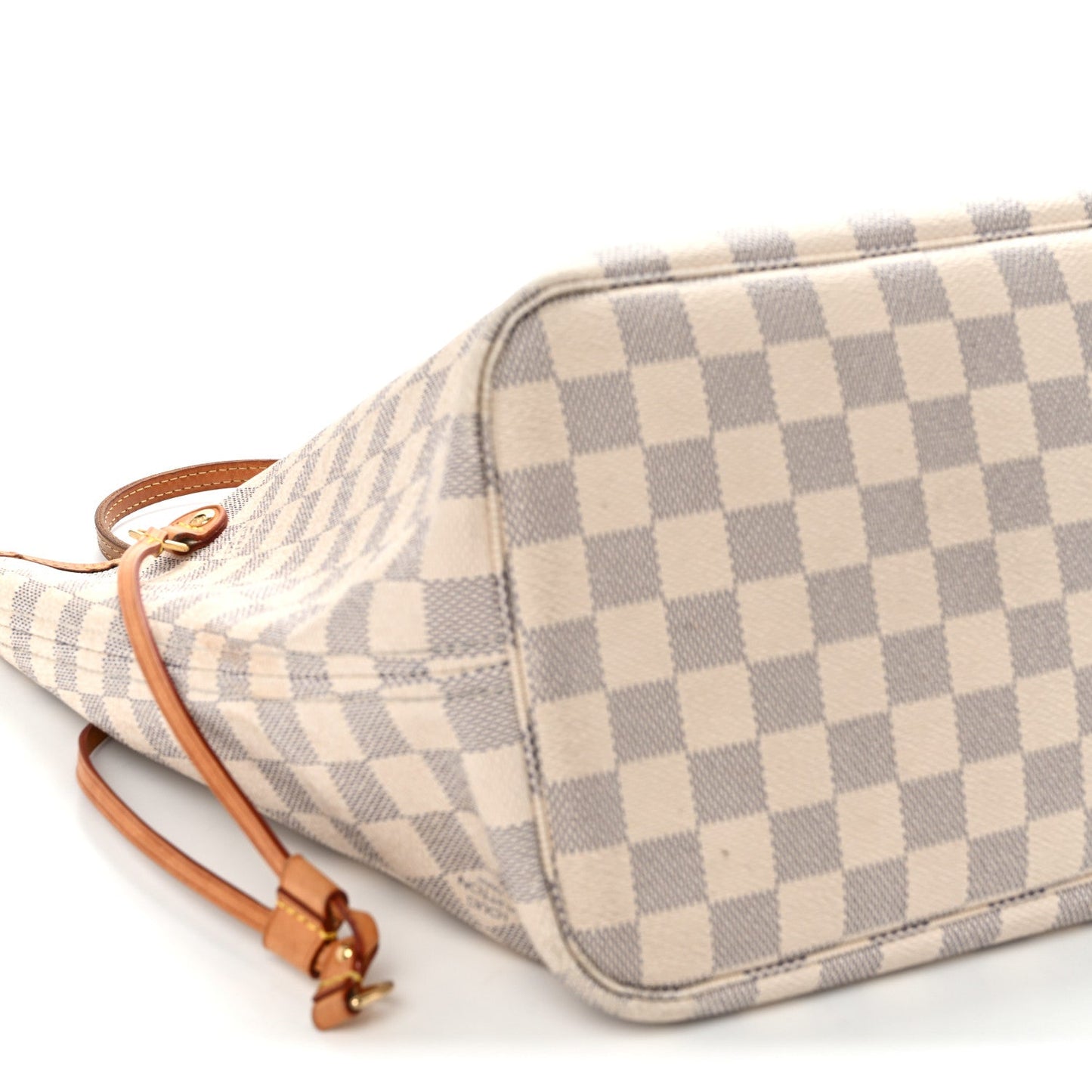 Damier Azur Neo Neverfull MM Rose Ballerine