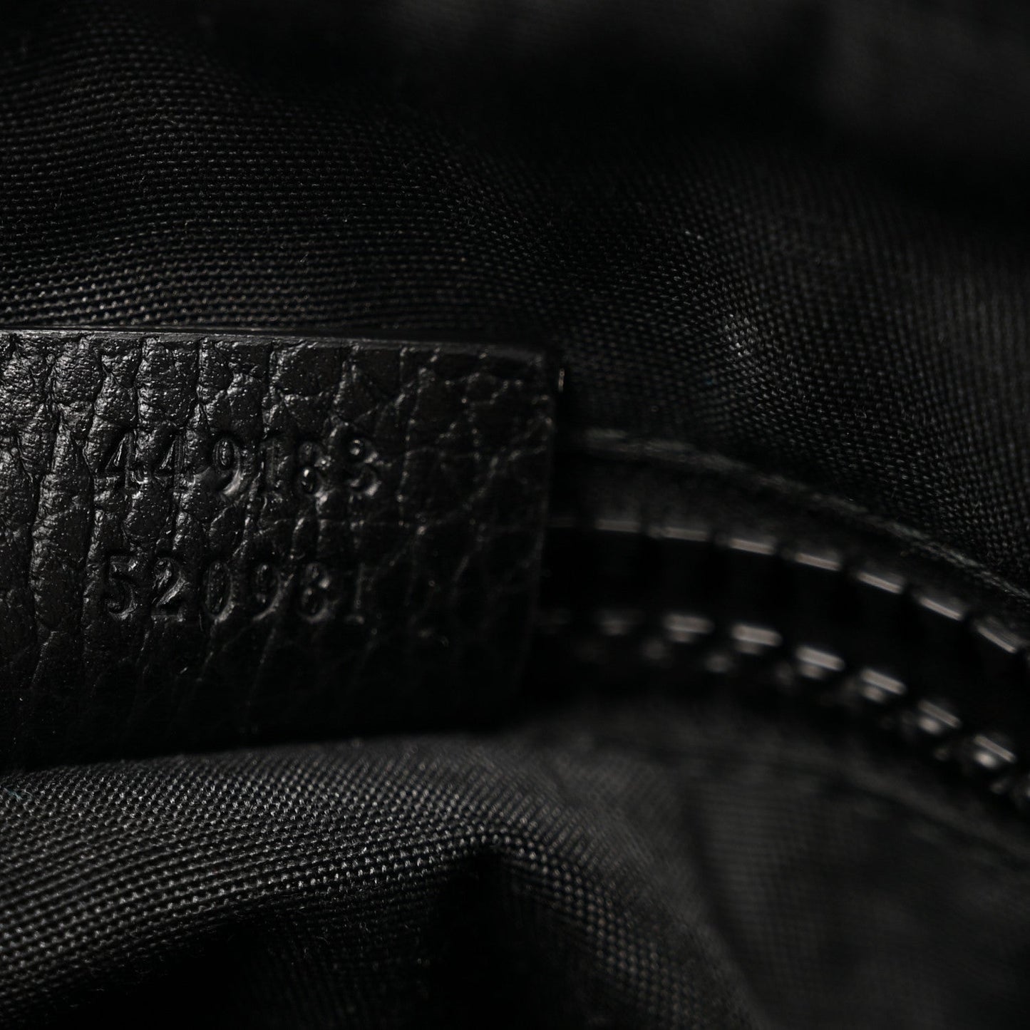 Nylon Monogram Mini Flat Messenger Bag Black