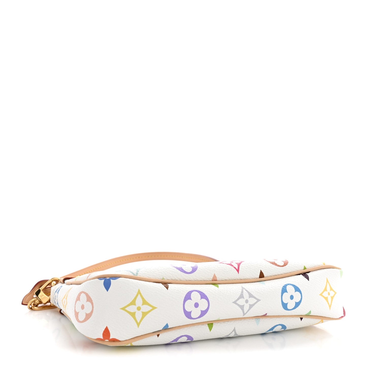 LV X TM Monogram Multicolor Pochette Accessories White