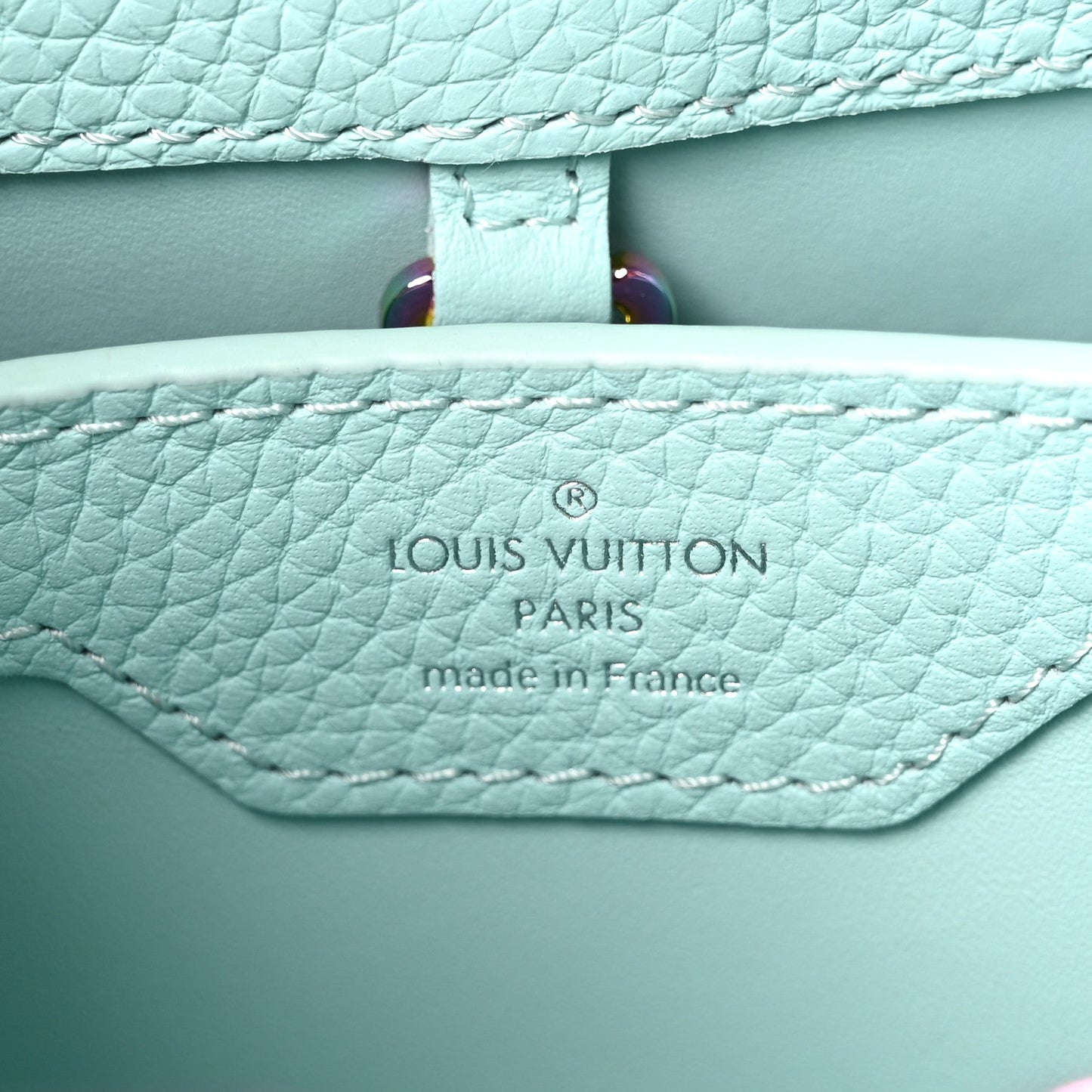 Taurillon Capucines BB Iridescent Topaz