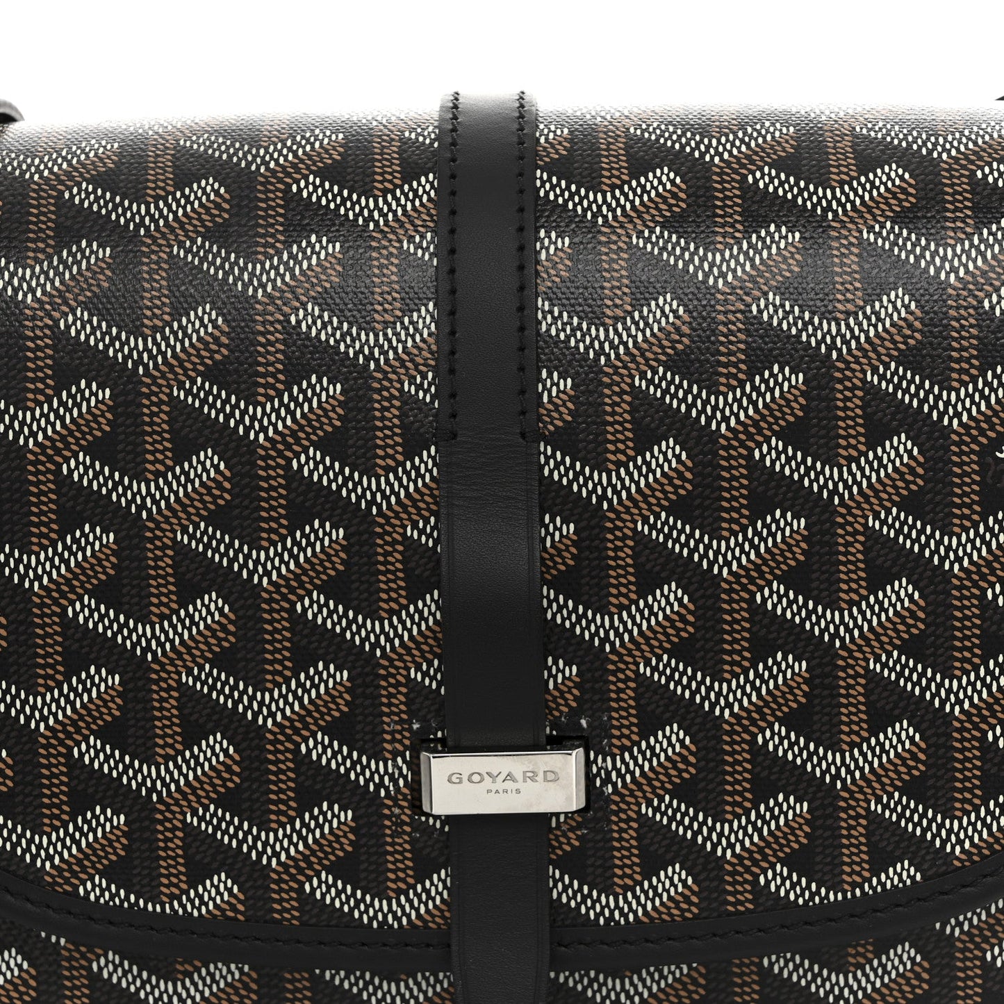 Goyardine Belvedere II PM Messenger Bag Black