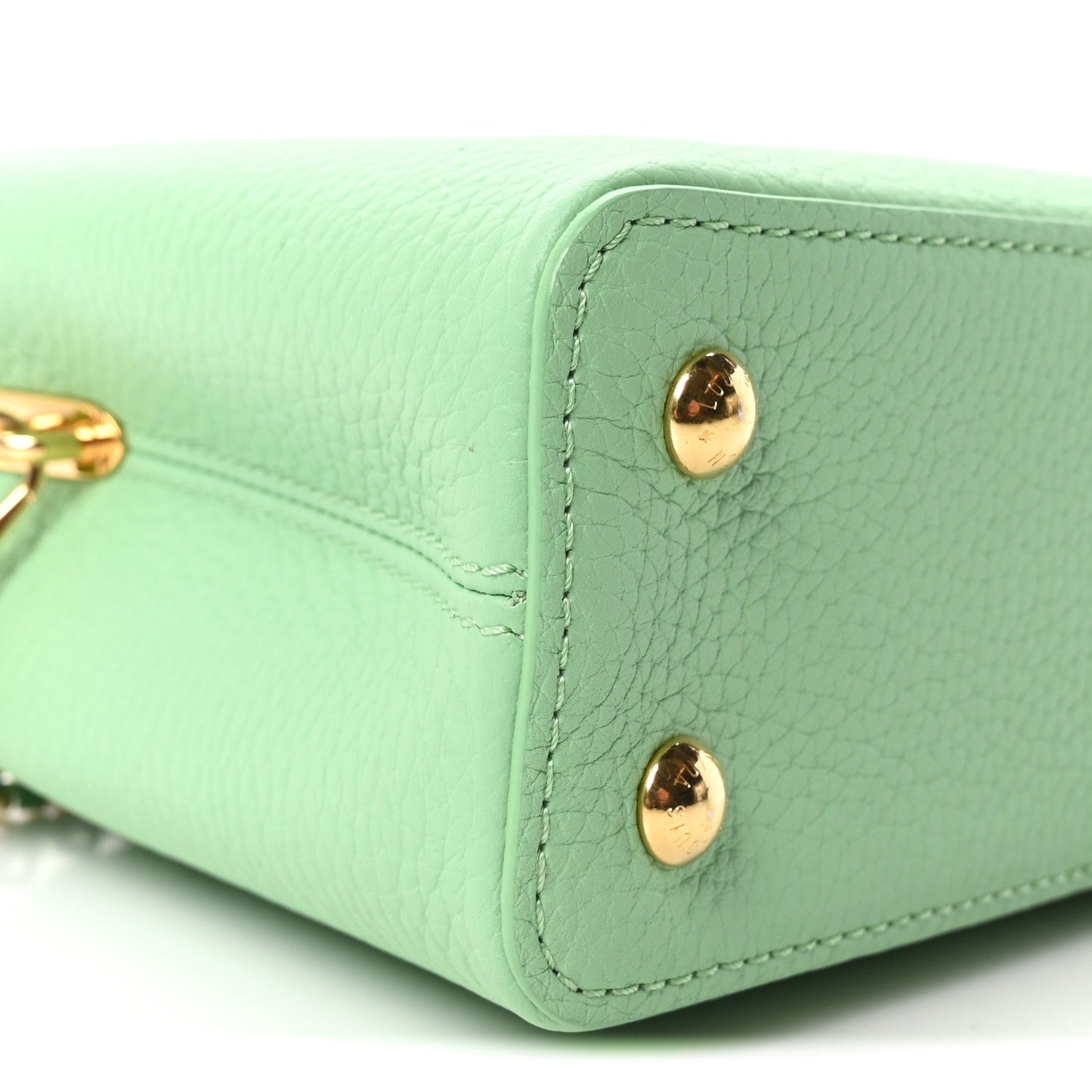 Taurillon Mini Capucines Vert Pomme