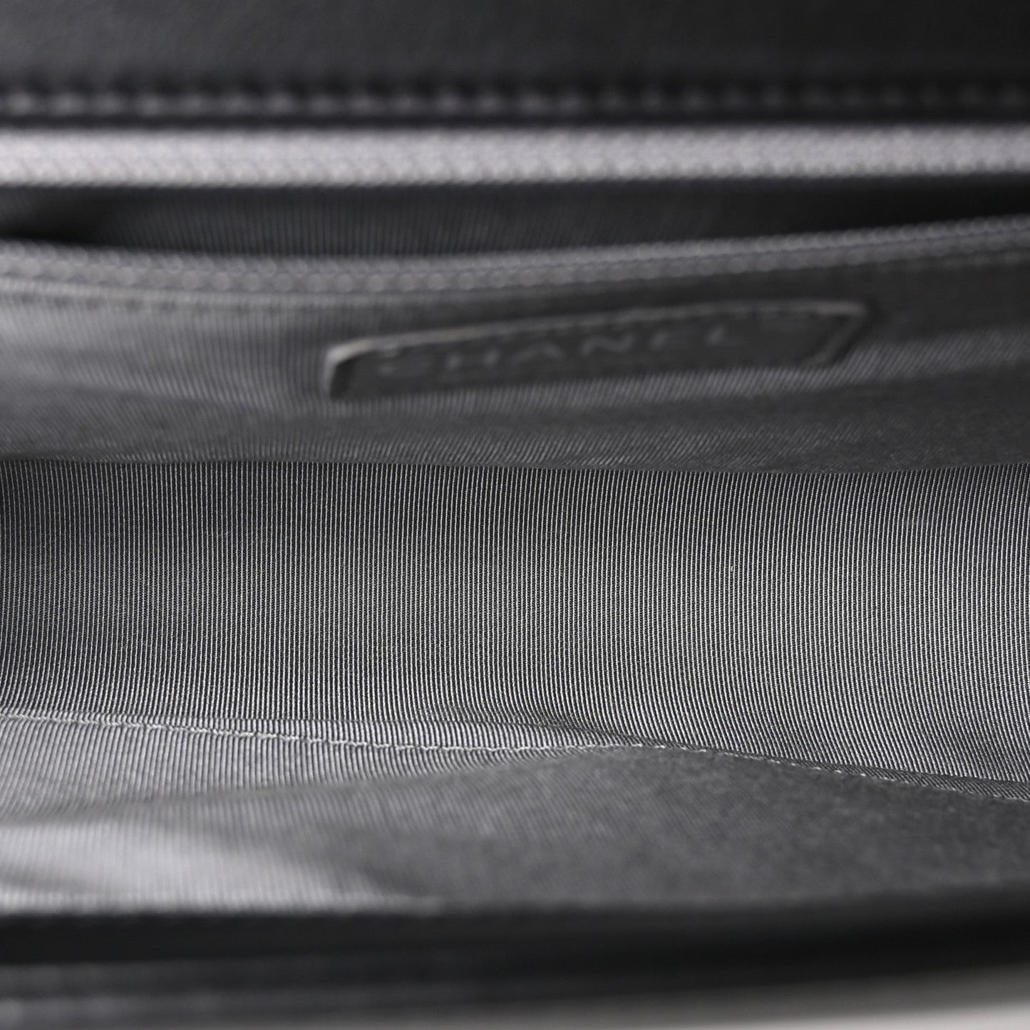 Calfskin Quilted New Medium Boy Flap Black