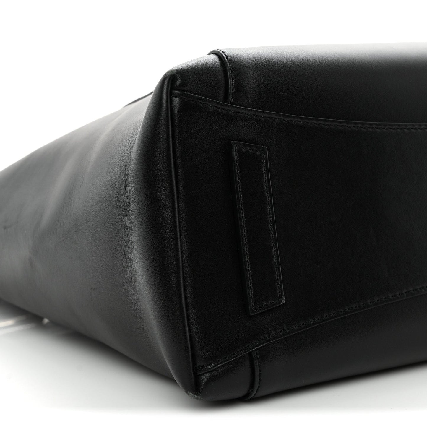 Box Calfskin Small Antigona Sport Top Handle Bag  Black