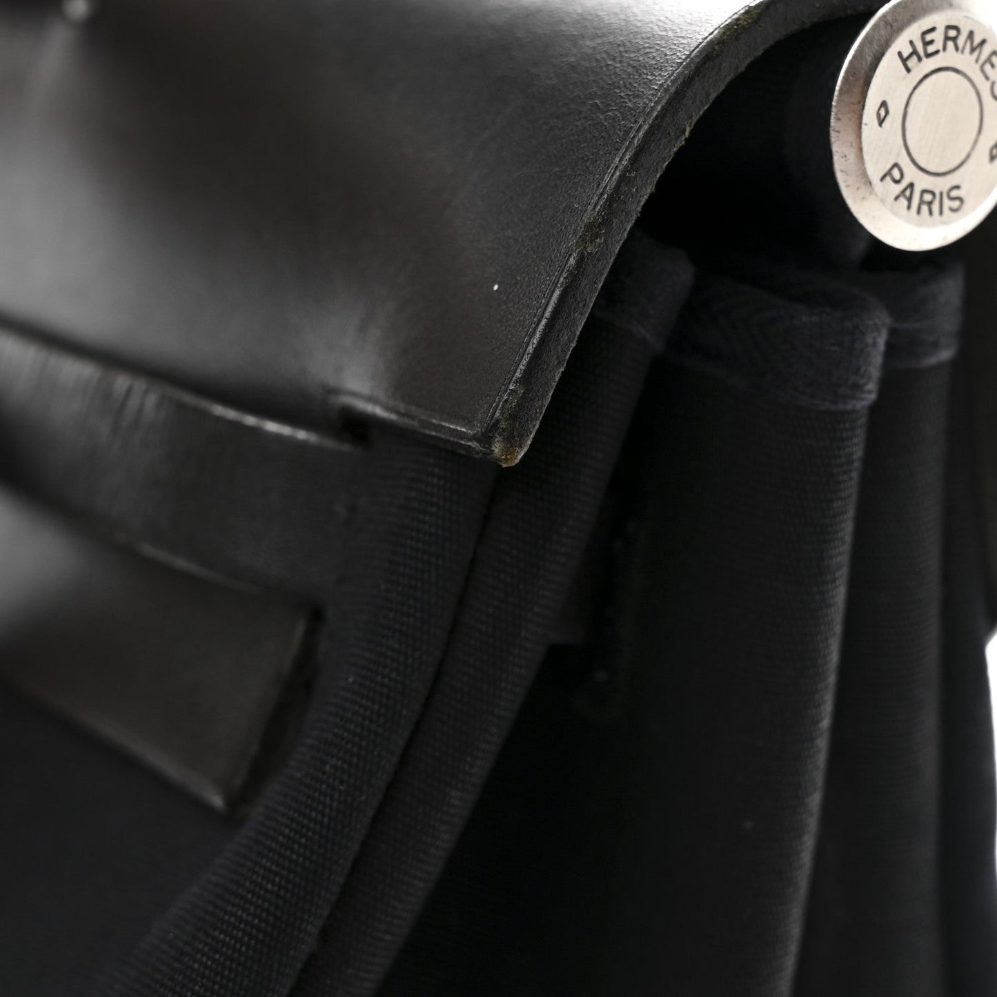 Military Toile Vache Hunter Herbag Messenger 39 Black